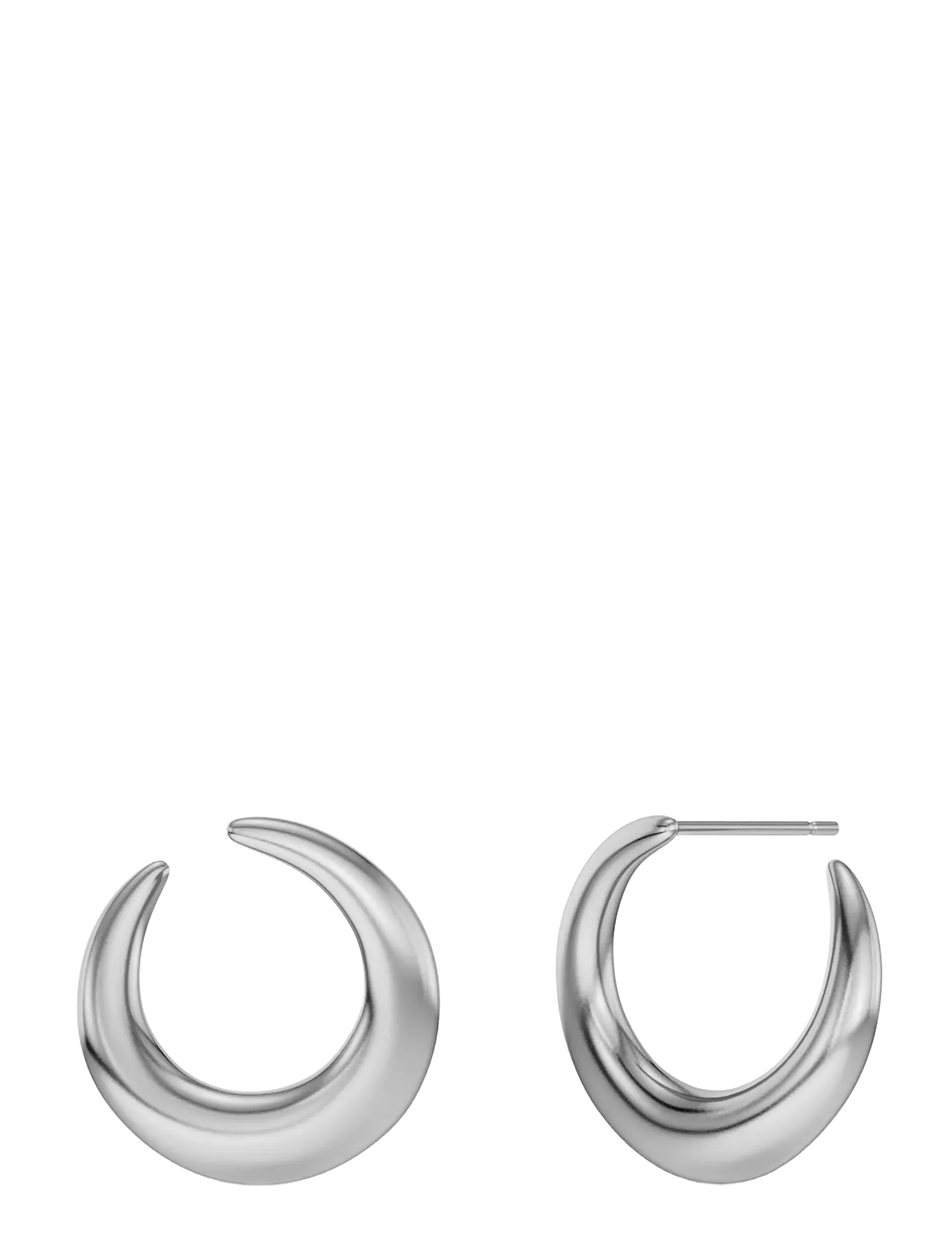 Edblad Wishbone Hoops Silver One Size - Kontorskläder - SILVER / silver