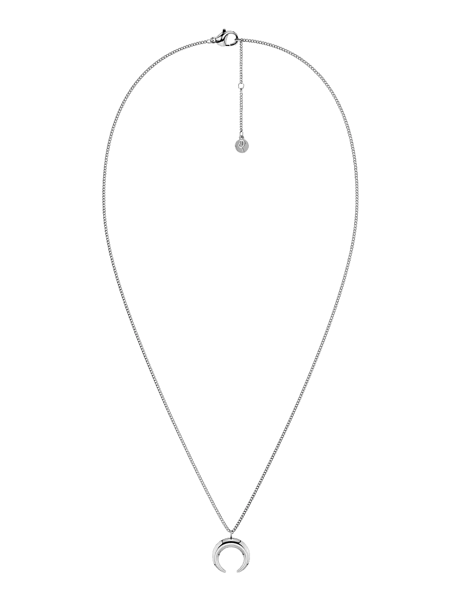 Edblad - Wishbone Necklace S Silver One Size - halskæder med vedhæng - silver - 1