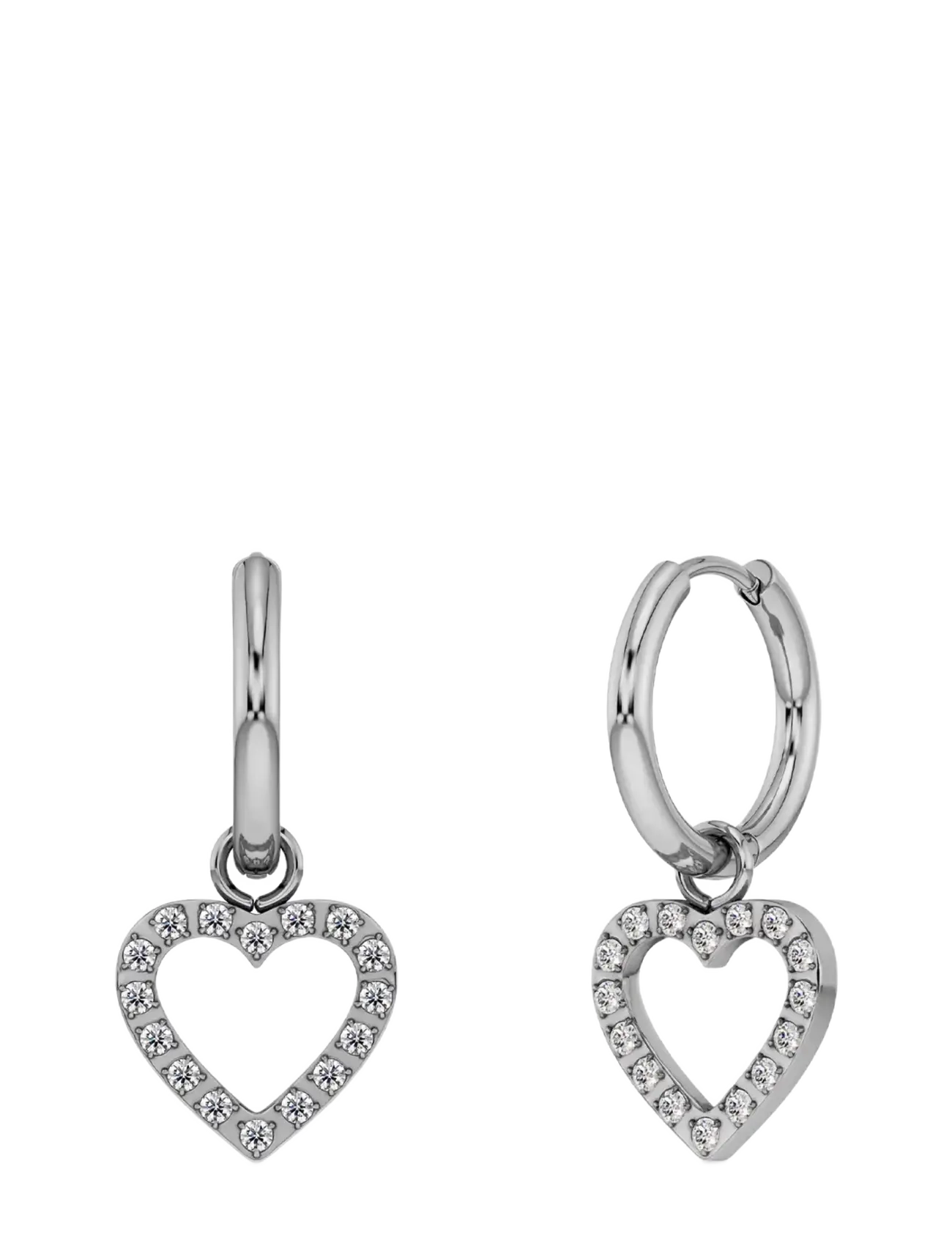 Edblad Devote Hoops Silver - Edblad - SILVER / silver