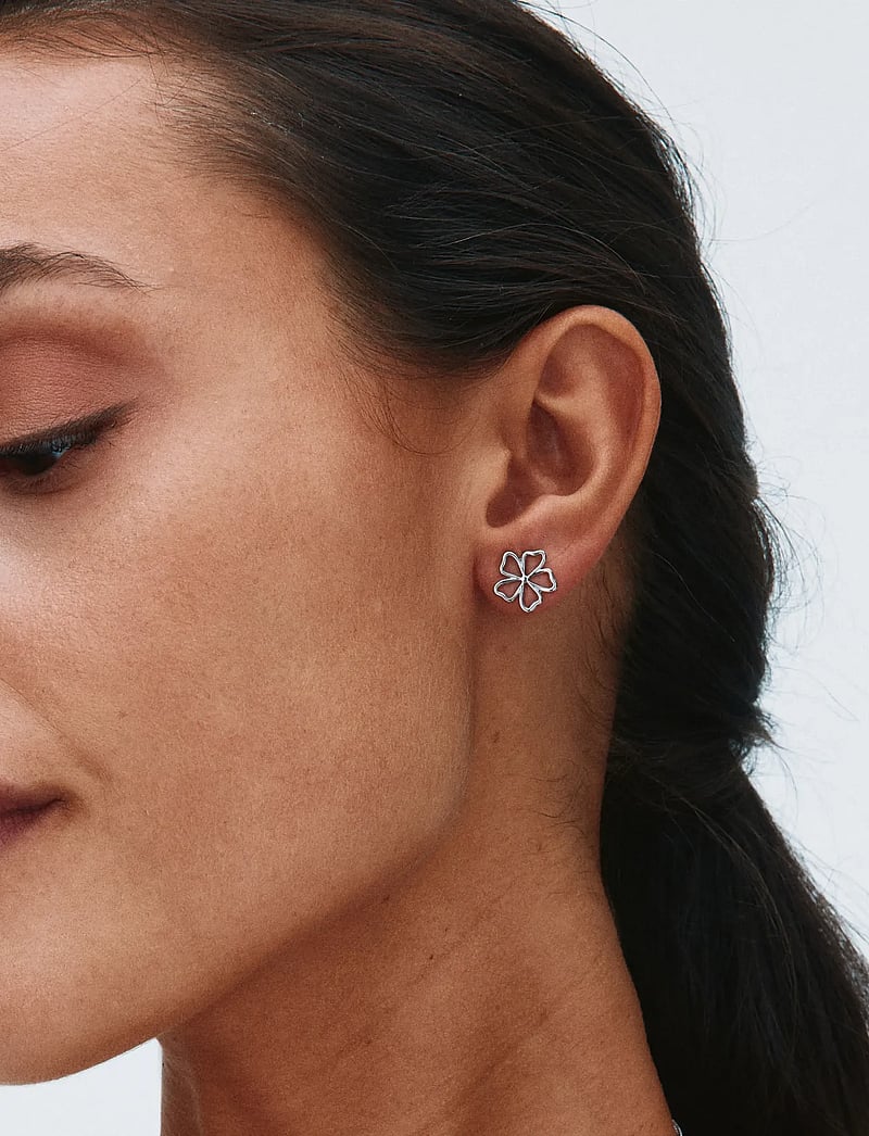Edblad - Alba Studs S Silver - studs örhängen - silver - 0
