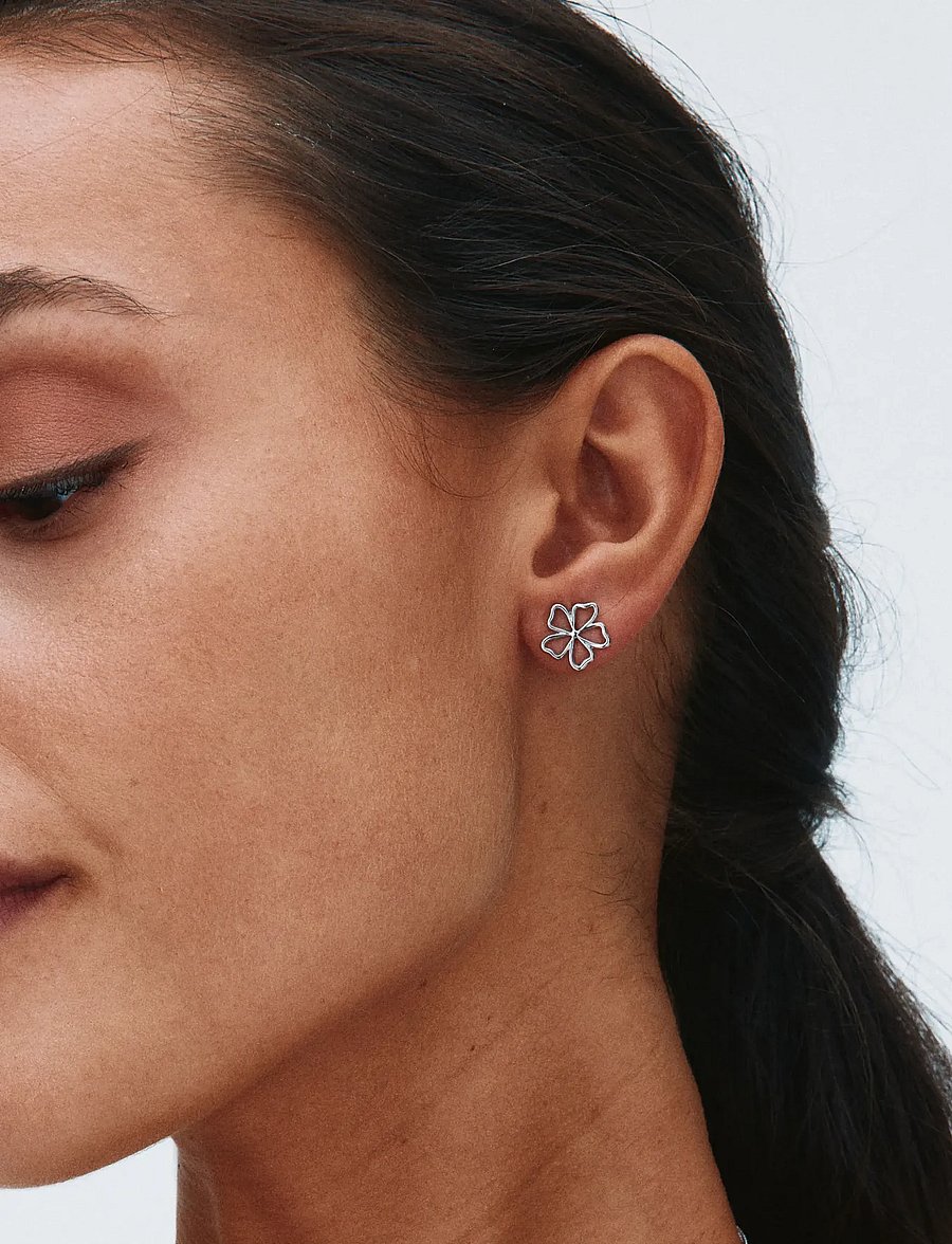 Edblad - Alba Studs S Silver - naastkõrvarõngad - silver - 0