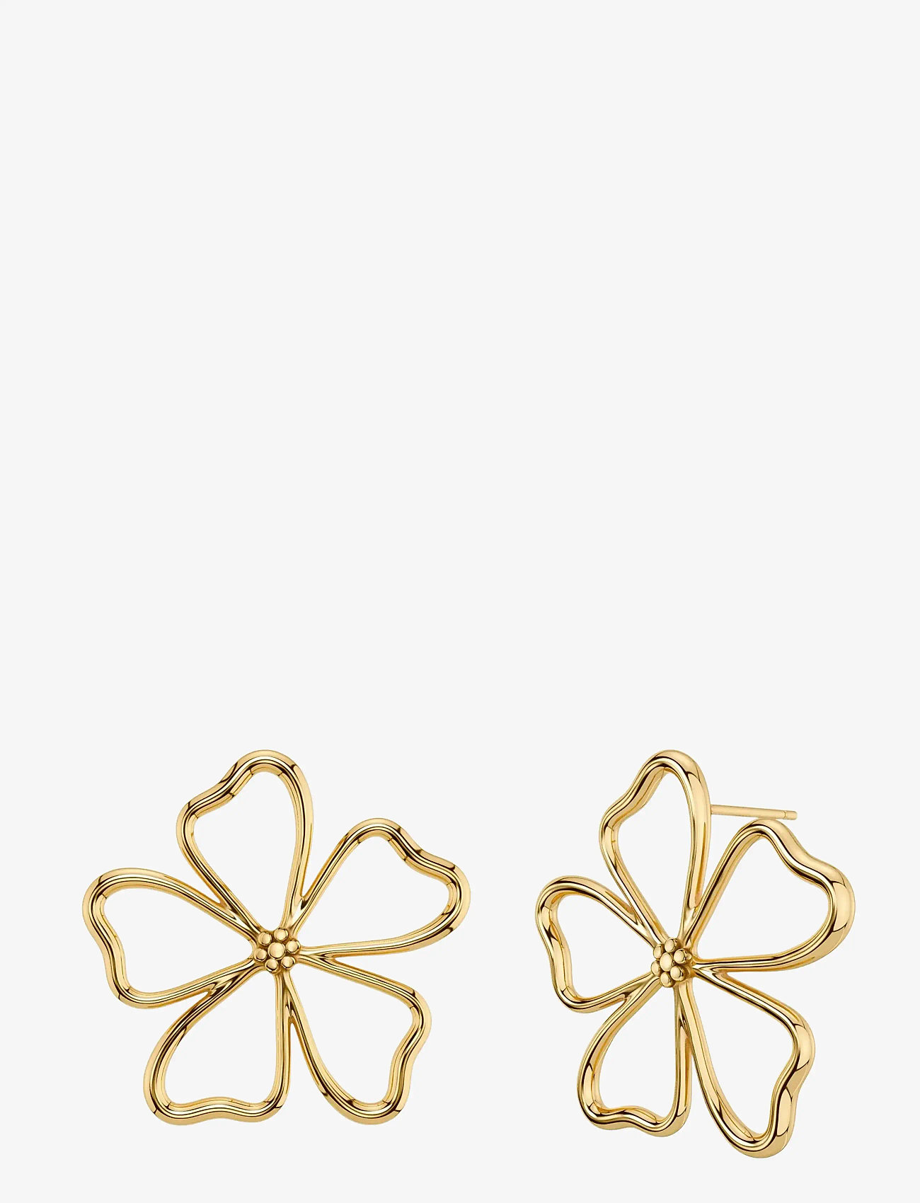 Edblad - Alba Studs L Gold - ohrstecker - gold - 1