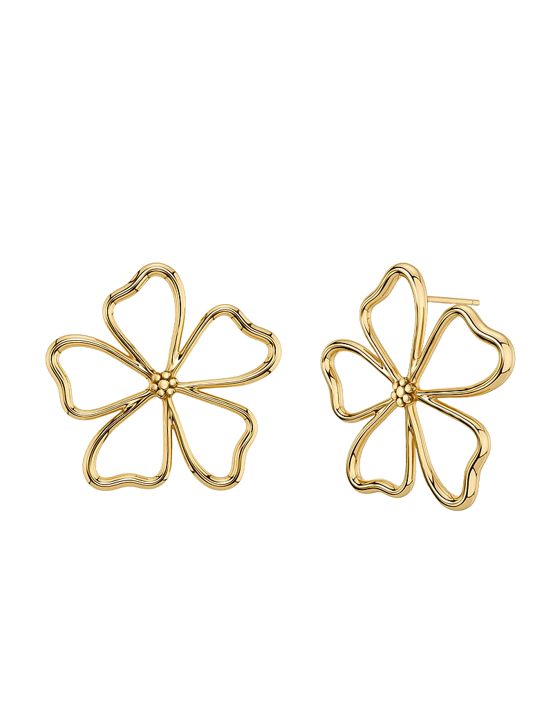 Edblad - Alba Studs L Gold - ohrstecker - gold - 1