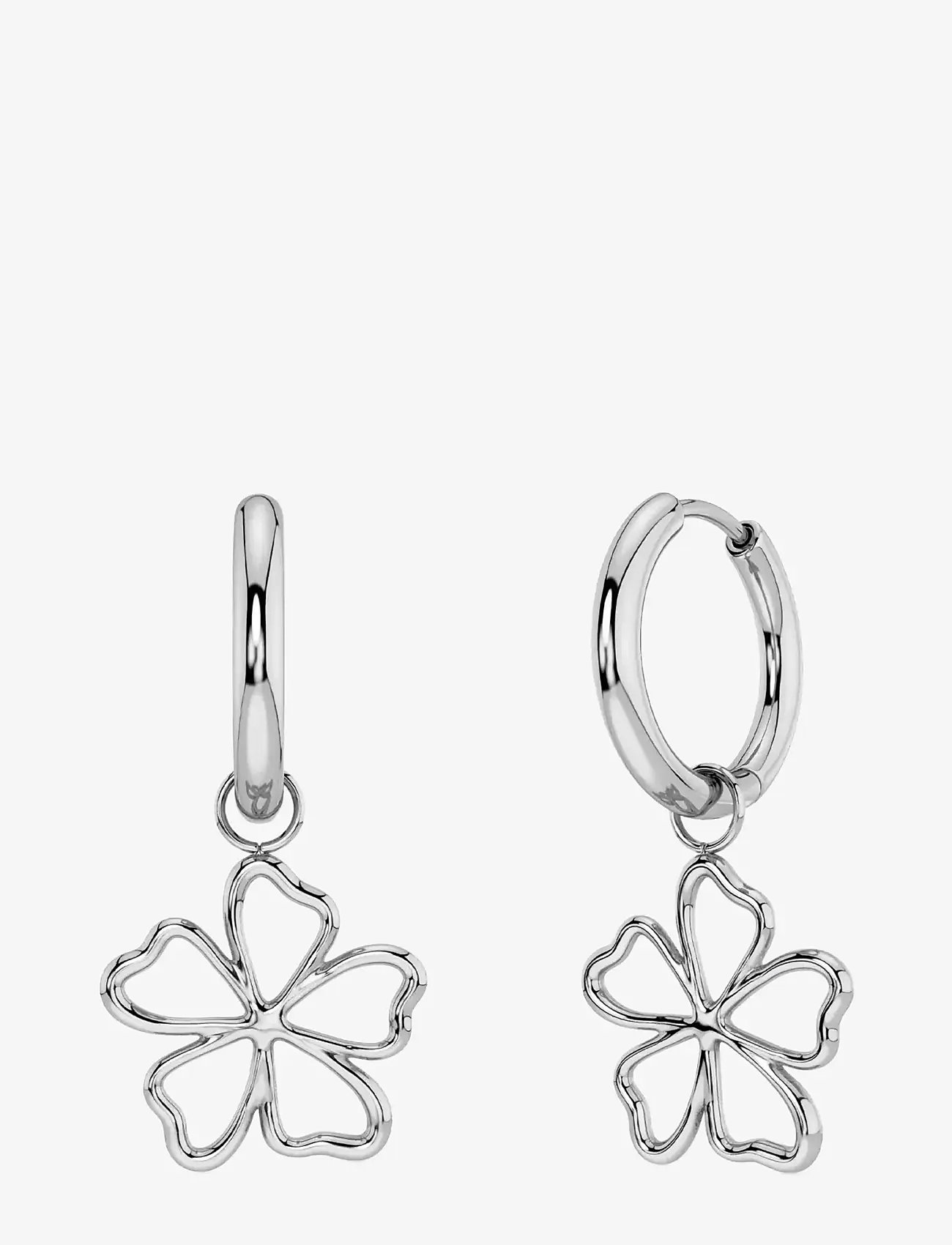 Edblad - Alba Hoops Silver - kreolen - silver - 1