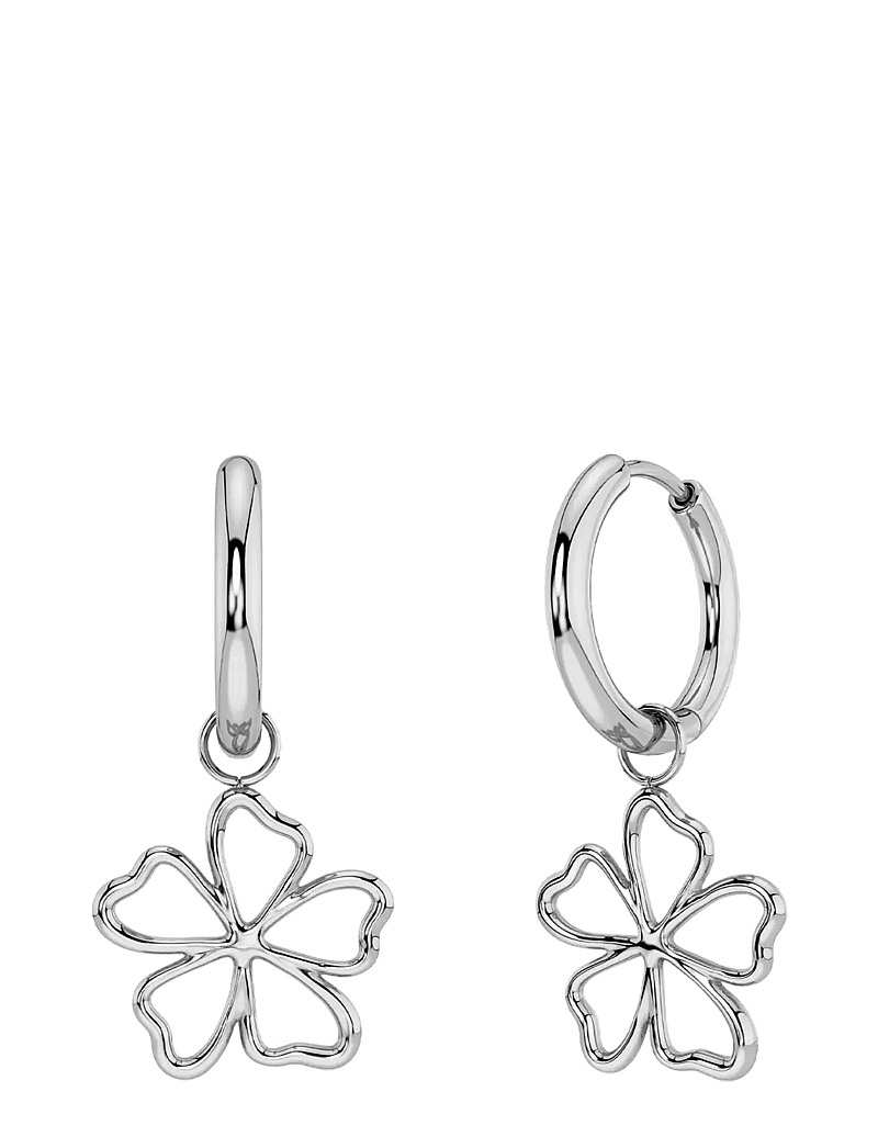 Edblad - Alba Hoops Silver - kreolen - silver - 1