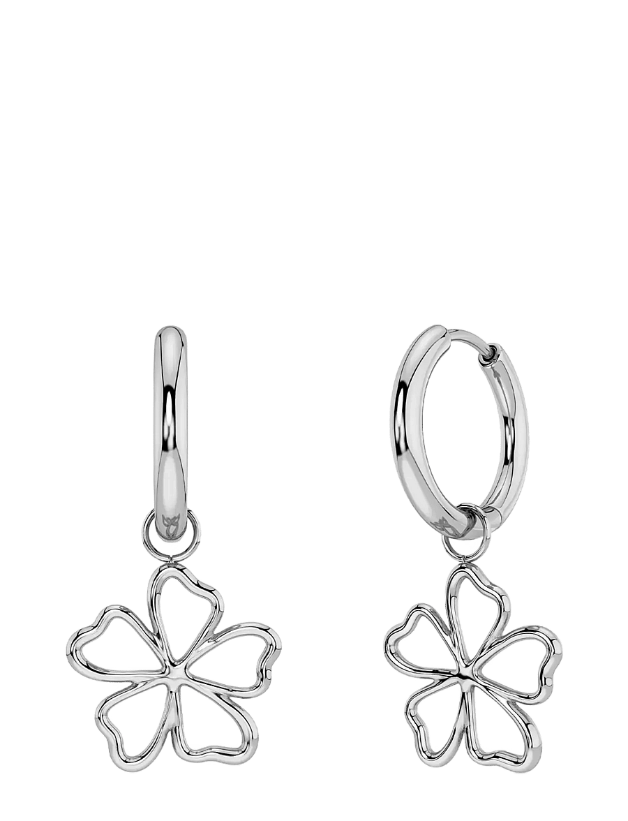 Edblad - Alba Hoops Silver - kreolen - silver - 1