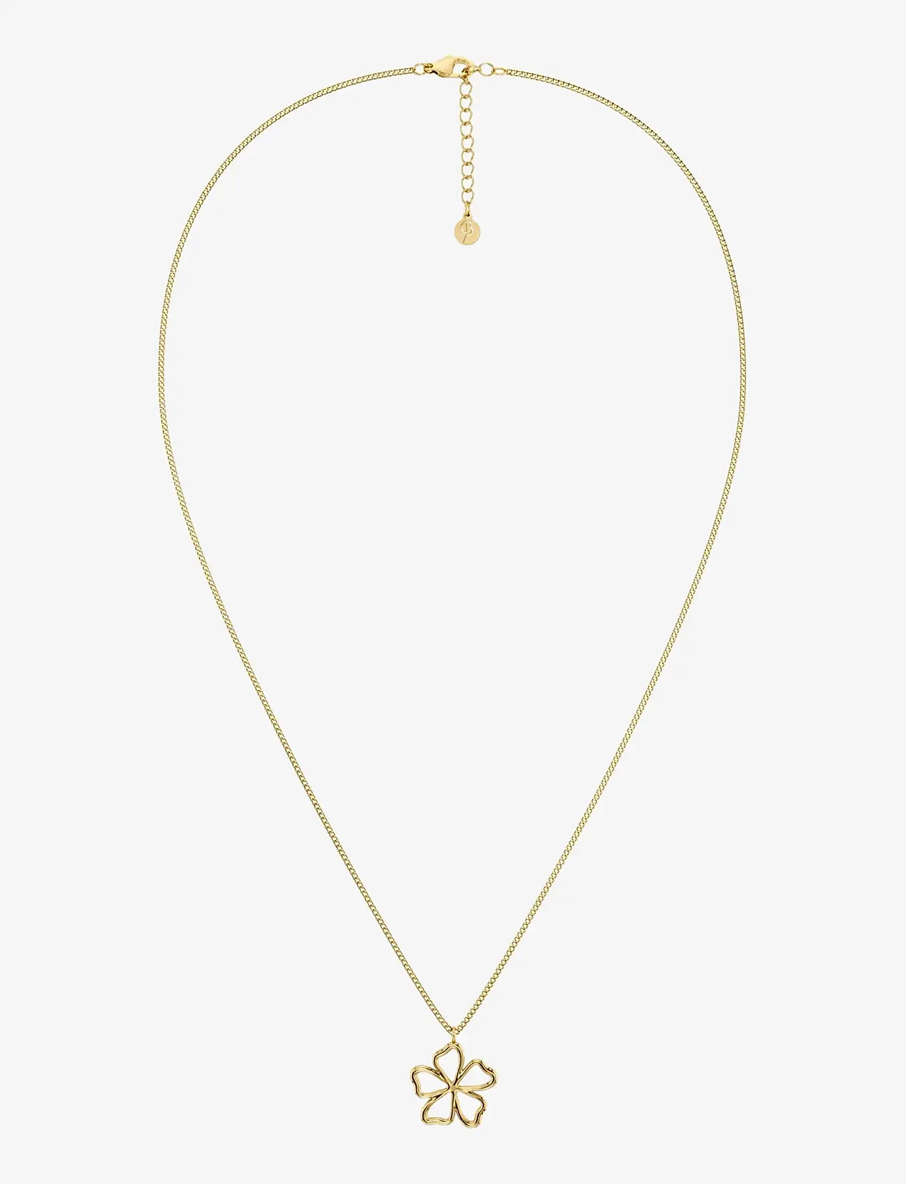 Edblad - Alba Necklace S Gold - ketten mit anhänger - gold - 1