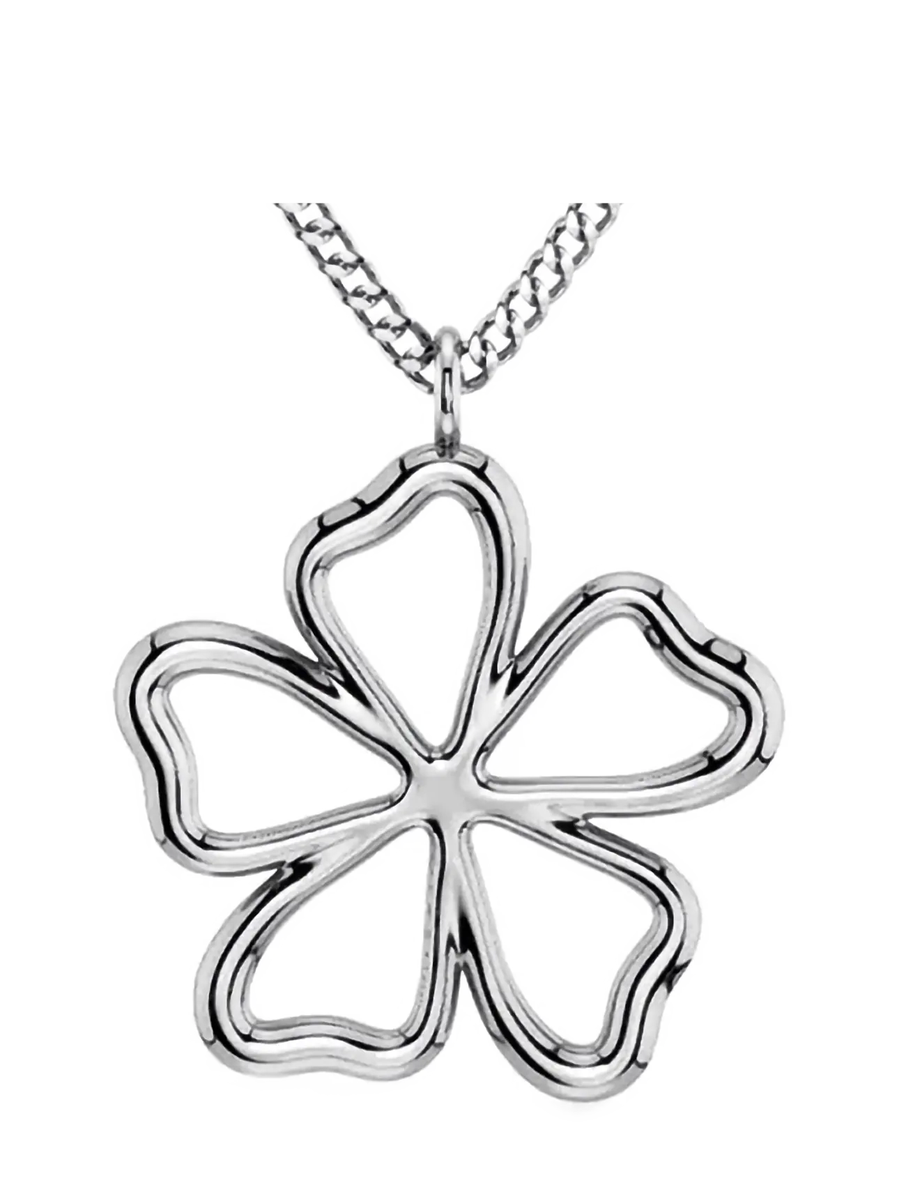 Edblad - Alba Necklace S Silver - ripatsiga kaelakeed - silver - 2