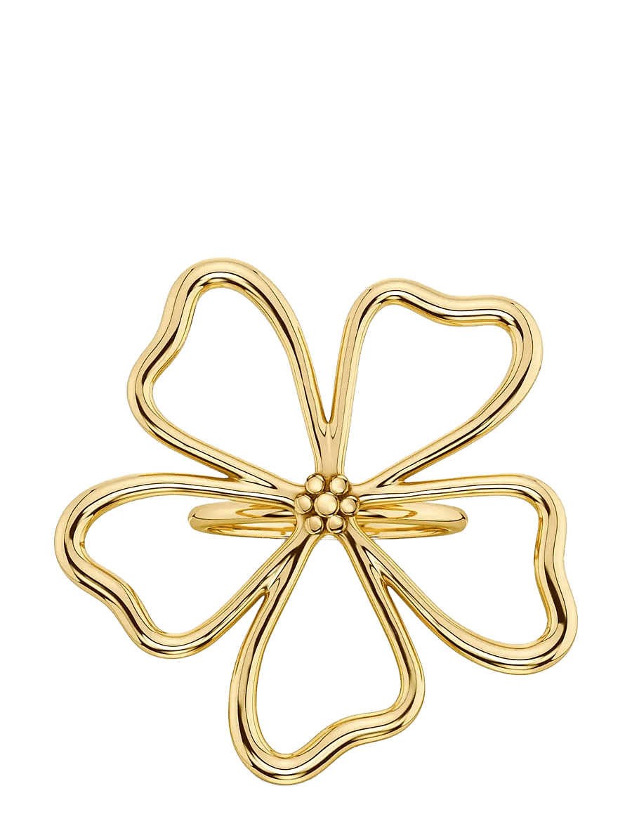Edblad - Alba Ring L Gold - pierścionki - gold - 1