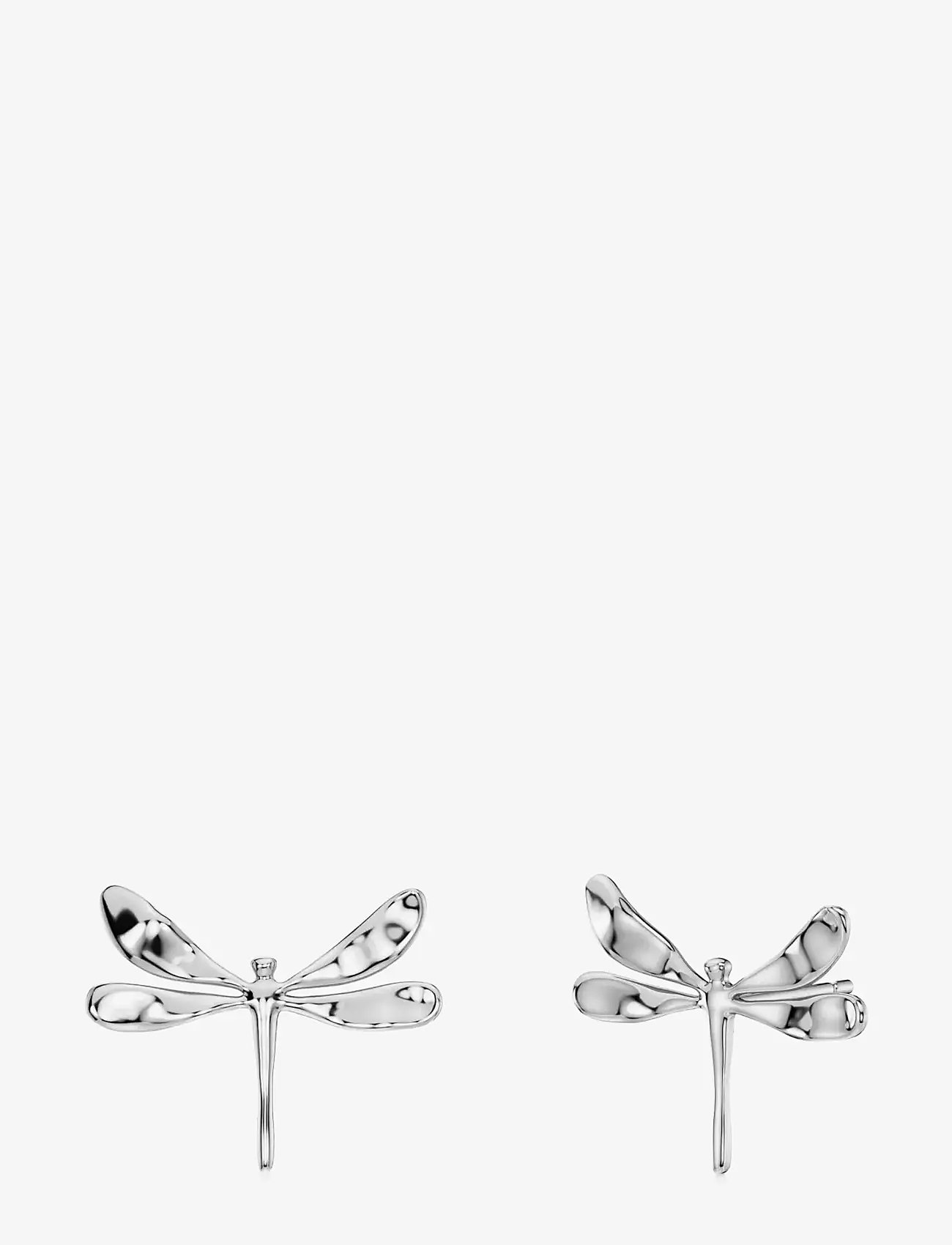 Edblad - Dragonfly Studs Silver - studs örhängen - silver - 1