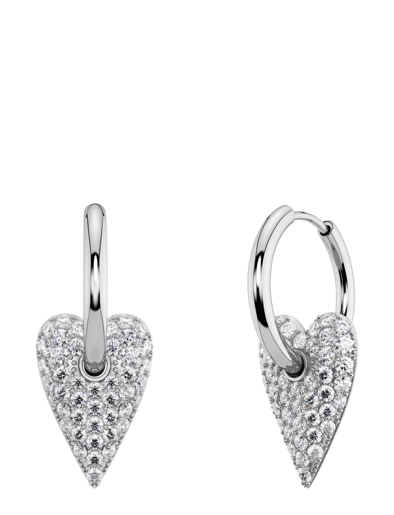 Edblad Amore Sparkle Hoops L Silver One Size -  - SILVER / silver