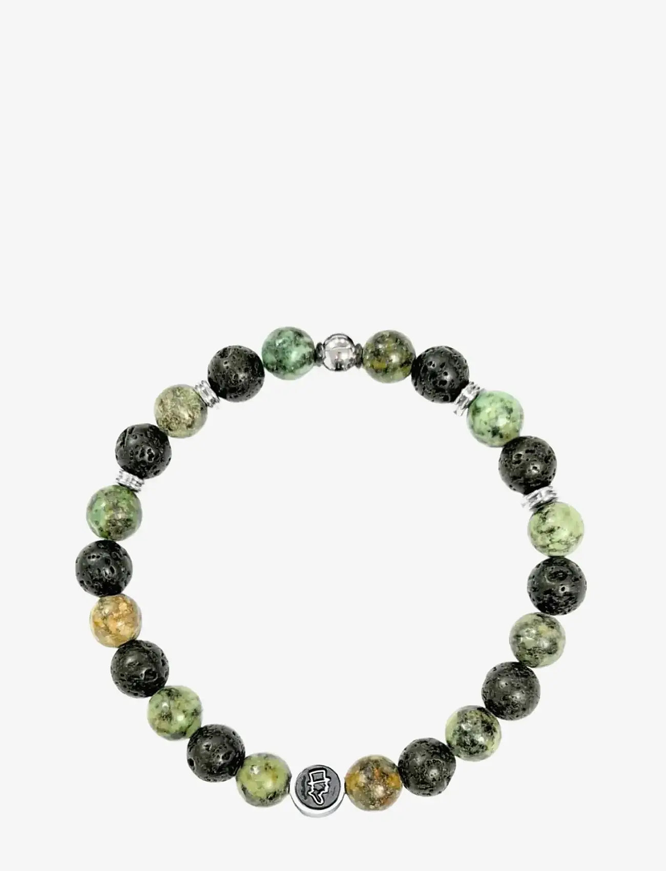 edd. - Beads Bracelet 8mm - armbänder - african lava - 0
