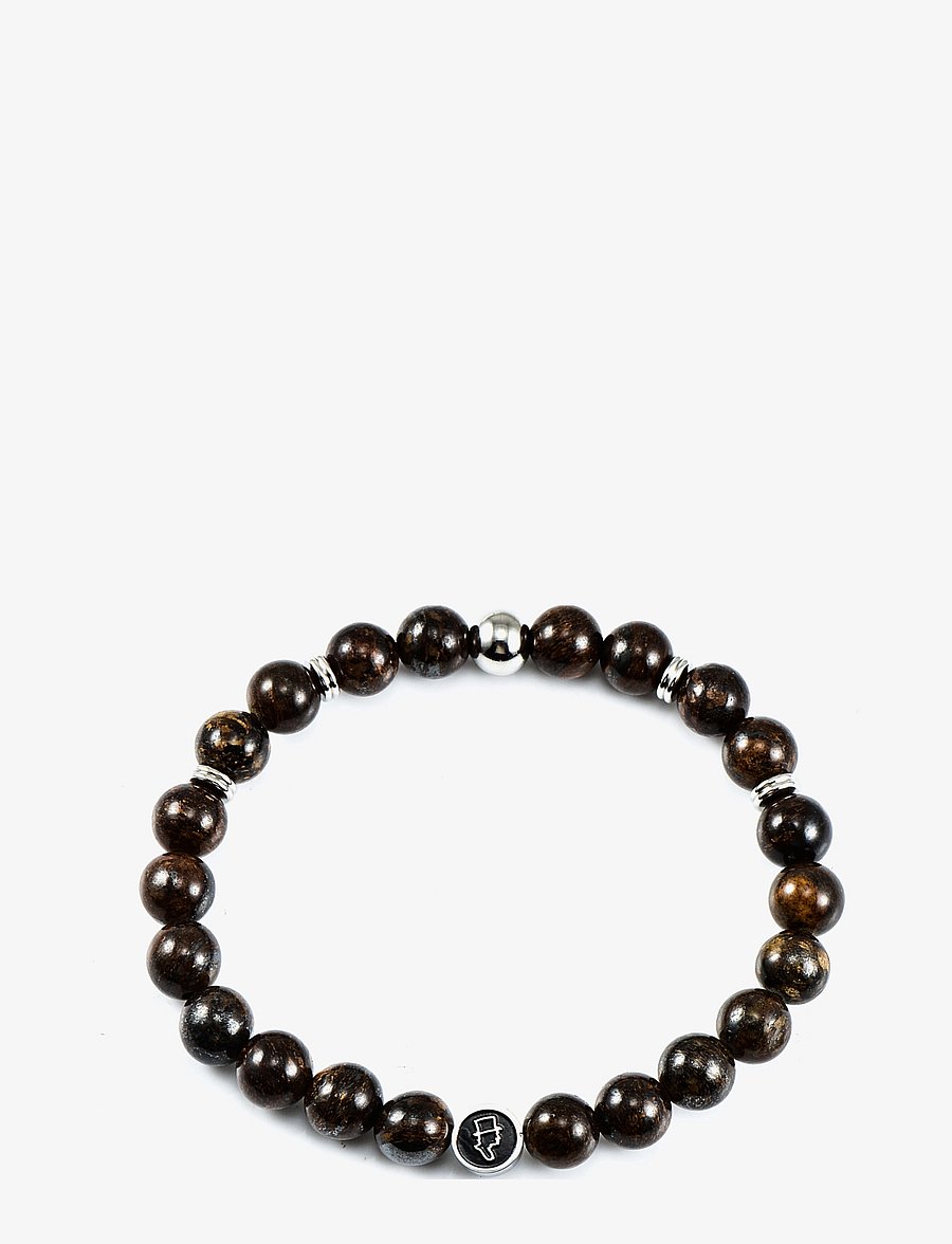 edd. - Beads Bracelet 8mm - rannekorut - dark wood - 0