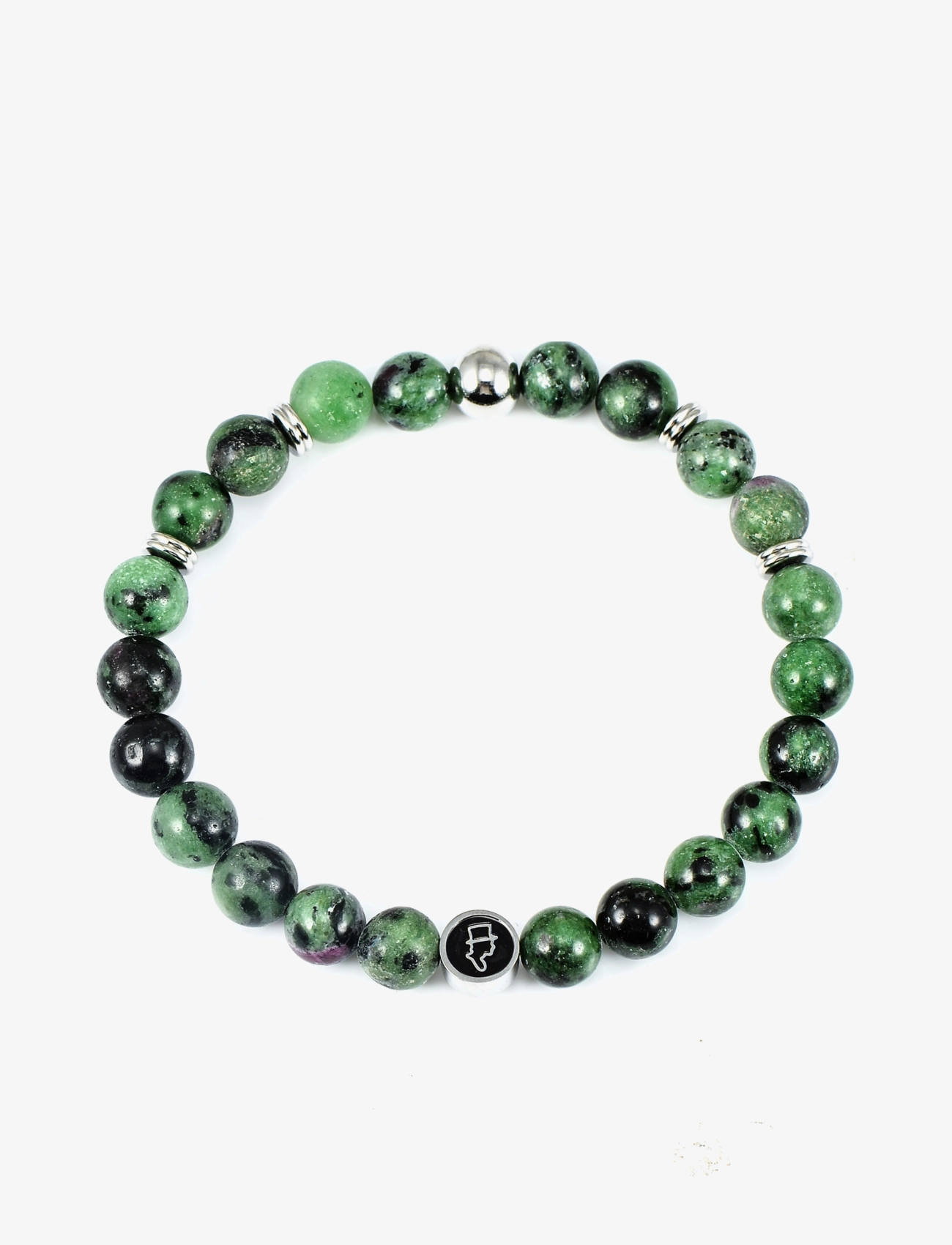 EDD. Beads Armband 8Mm Grün - 5 Cm - Herren