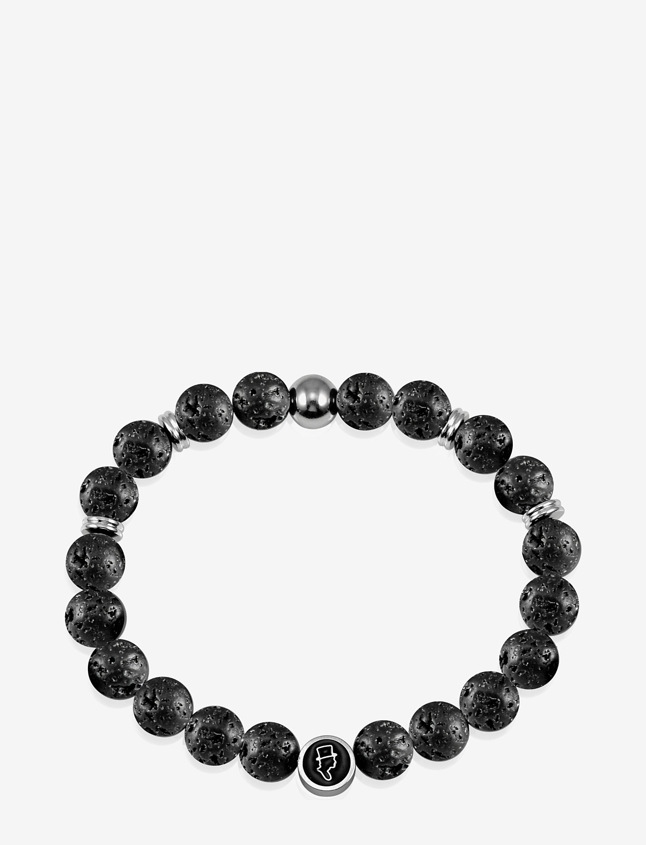 edd. - Beads Bracelet 8mm - armbånd - lava - 1