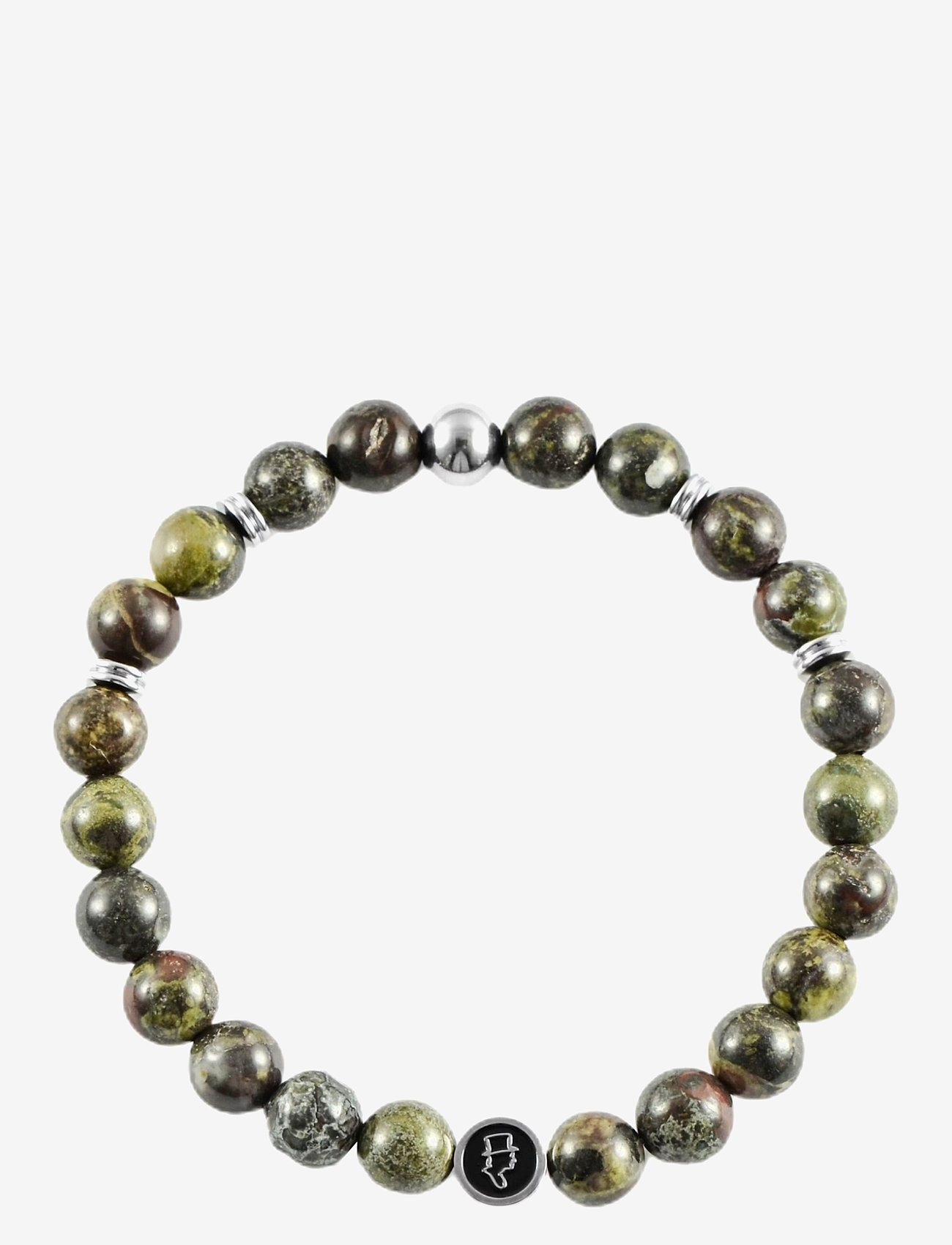 edd. - Beads Bracelet 8mm - armband - moss - 1