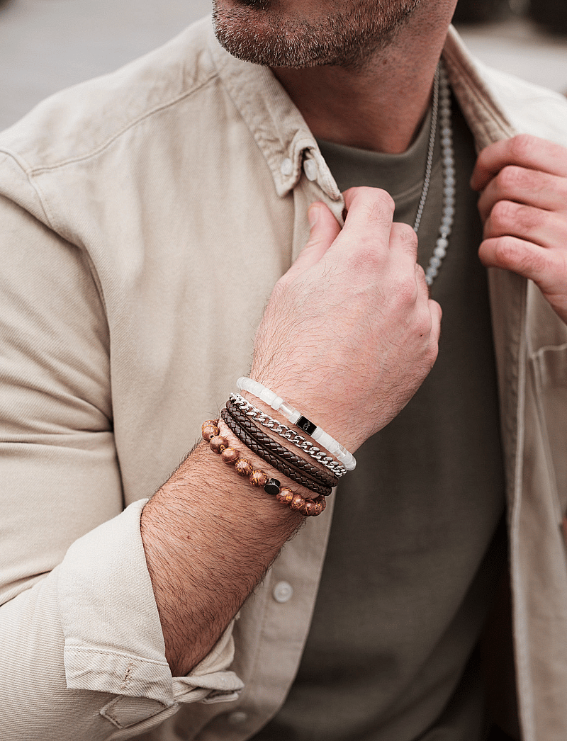 edd. - Beads Bracelet 8mm - käevõrud - oak - 0