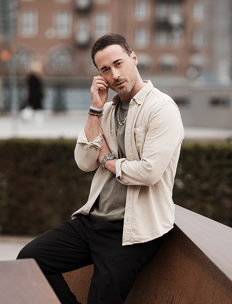 edd. - Beads Bracelet 8mm - käevõrud - oak - 2