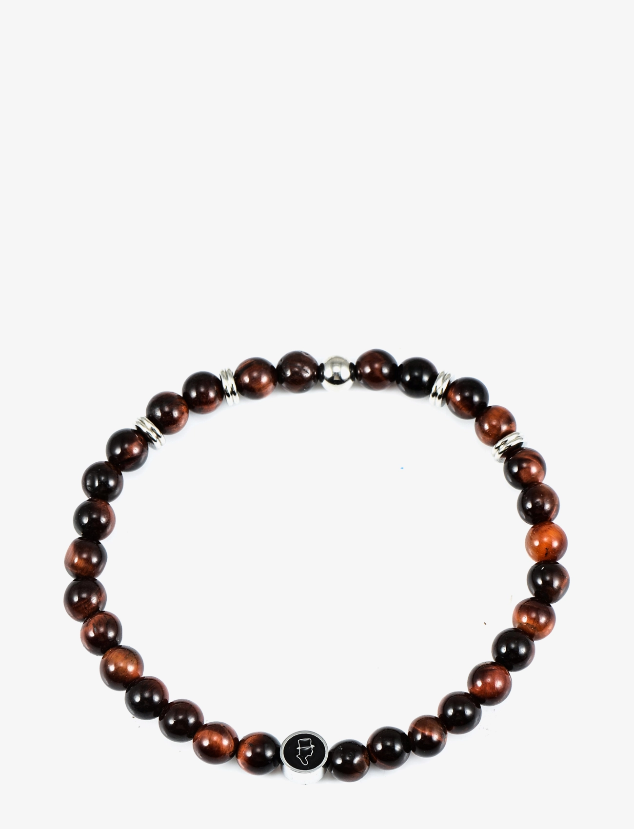 edd. Beads Bracelet 6Mm, S 18, Jewellery, Burgunderrot - Bracelets, Männerswear