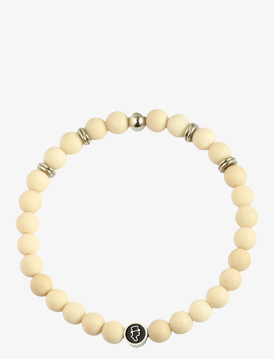 edd. - Beads Bracelet 6mm - armbänder - fossil - 0