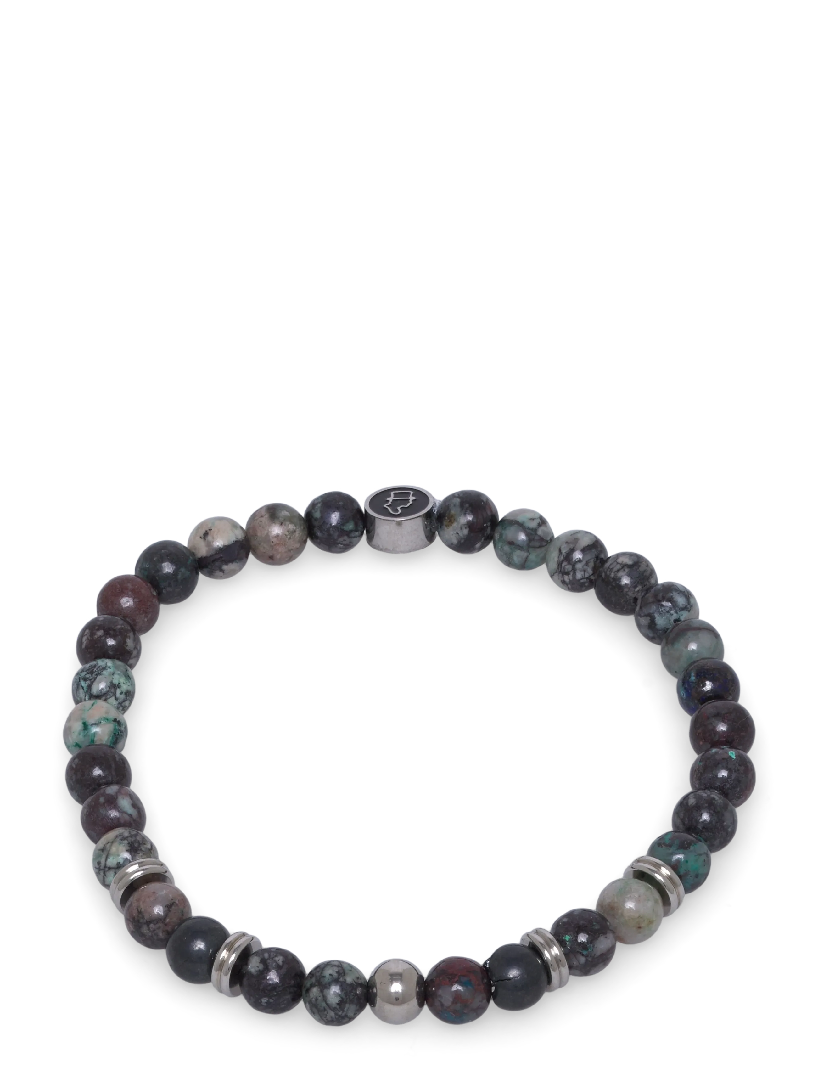 edd. Beads Bracelet 6Mm, S 18, Jewellery, Grau - Bracelets, Männerswear
