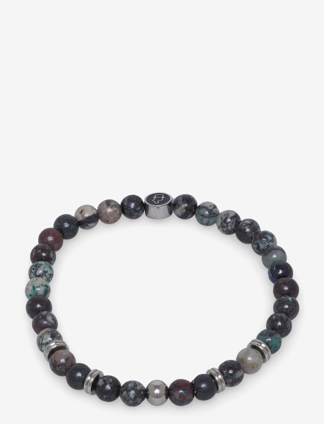 edd. - Beads Bracelet 6mm - armbänder - lagoon smoke - 0