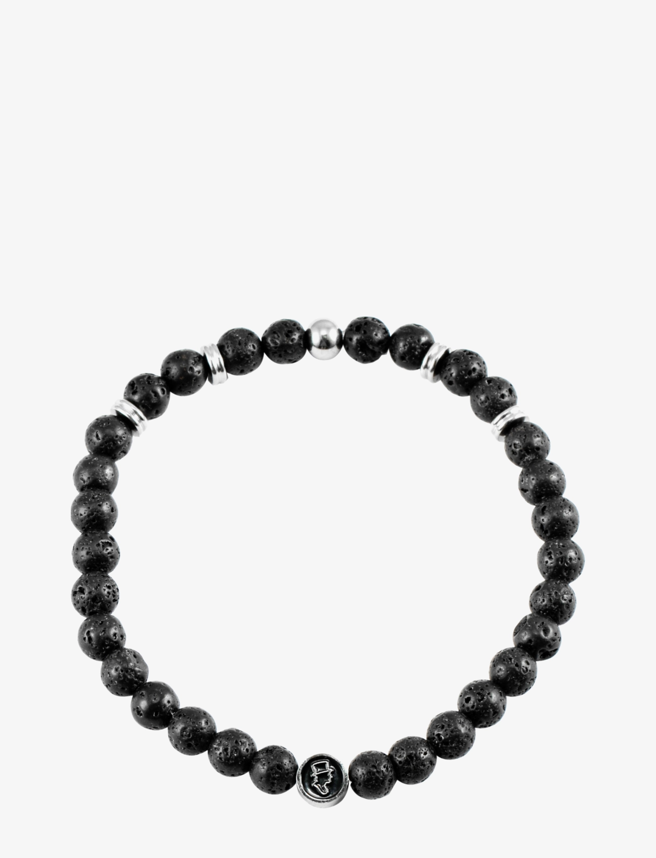 EDD. Beads Armband 6Mm Schwarz - S 18 - Herren