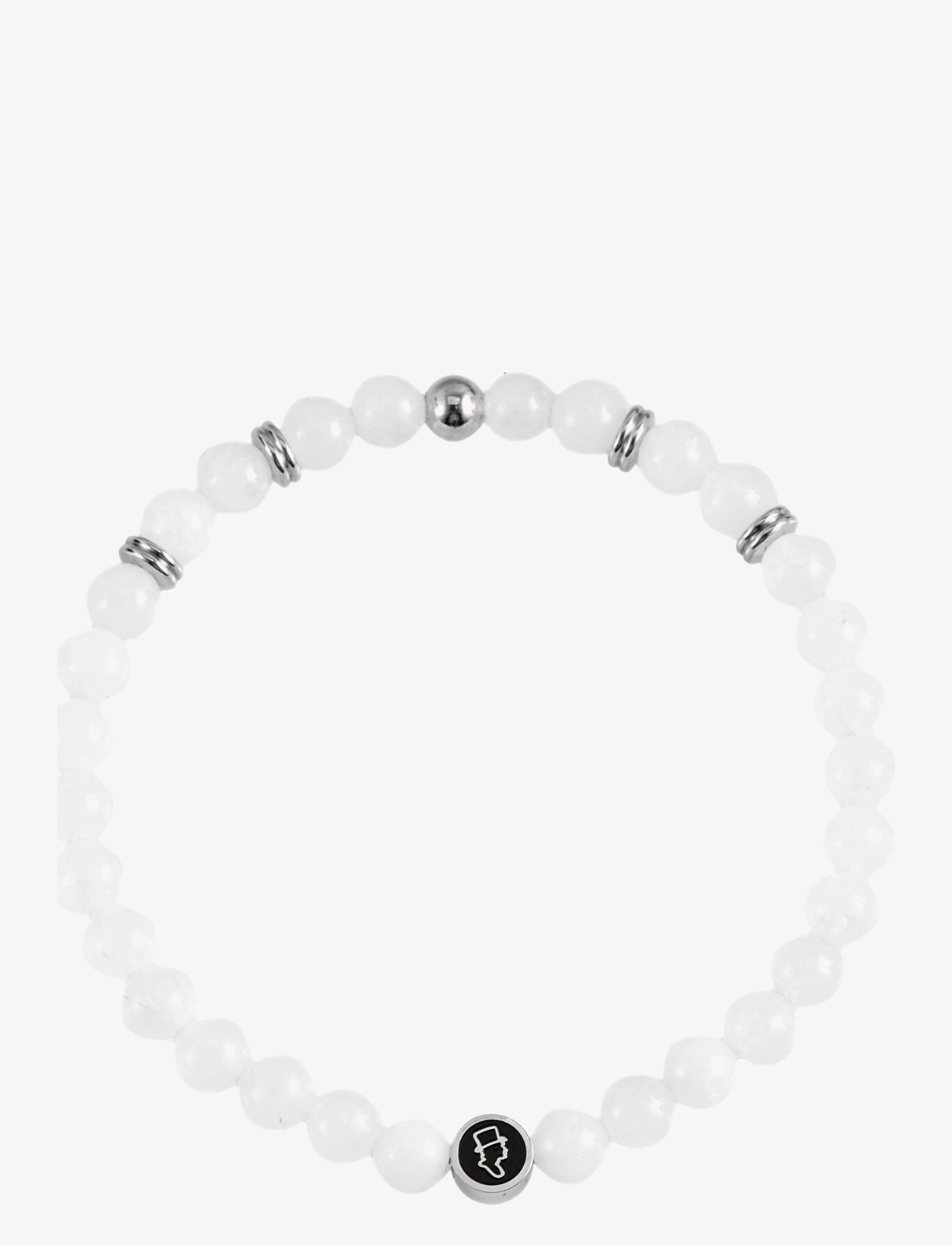 edd. Beads Bracelet 6Mm, L 21, Jewellery, Weiß - Bracelets, Männerswear