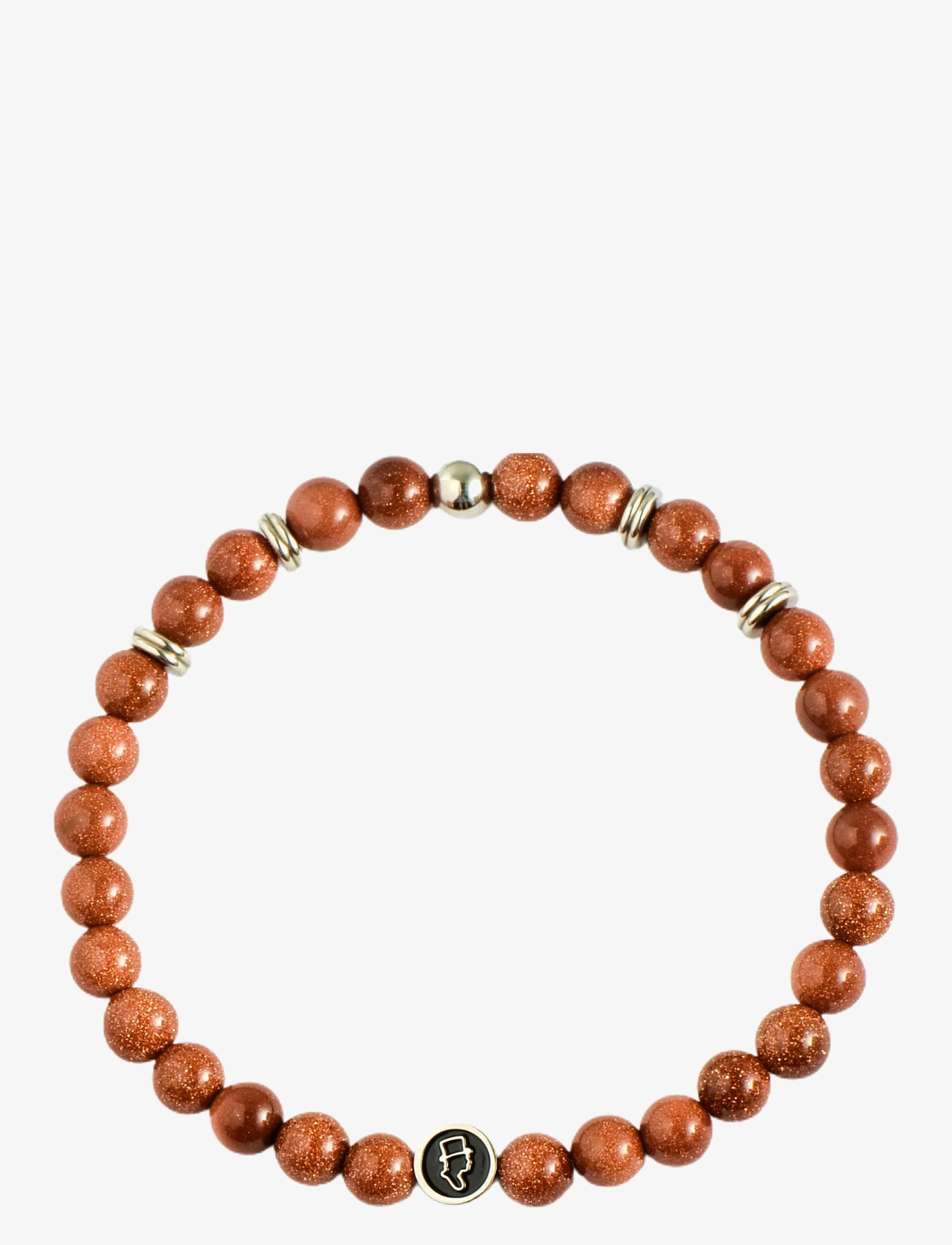 edd. Beads Bracelet 6Mm, 5 cm, Jewellery, Braun - Bracelets, Männerswear