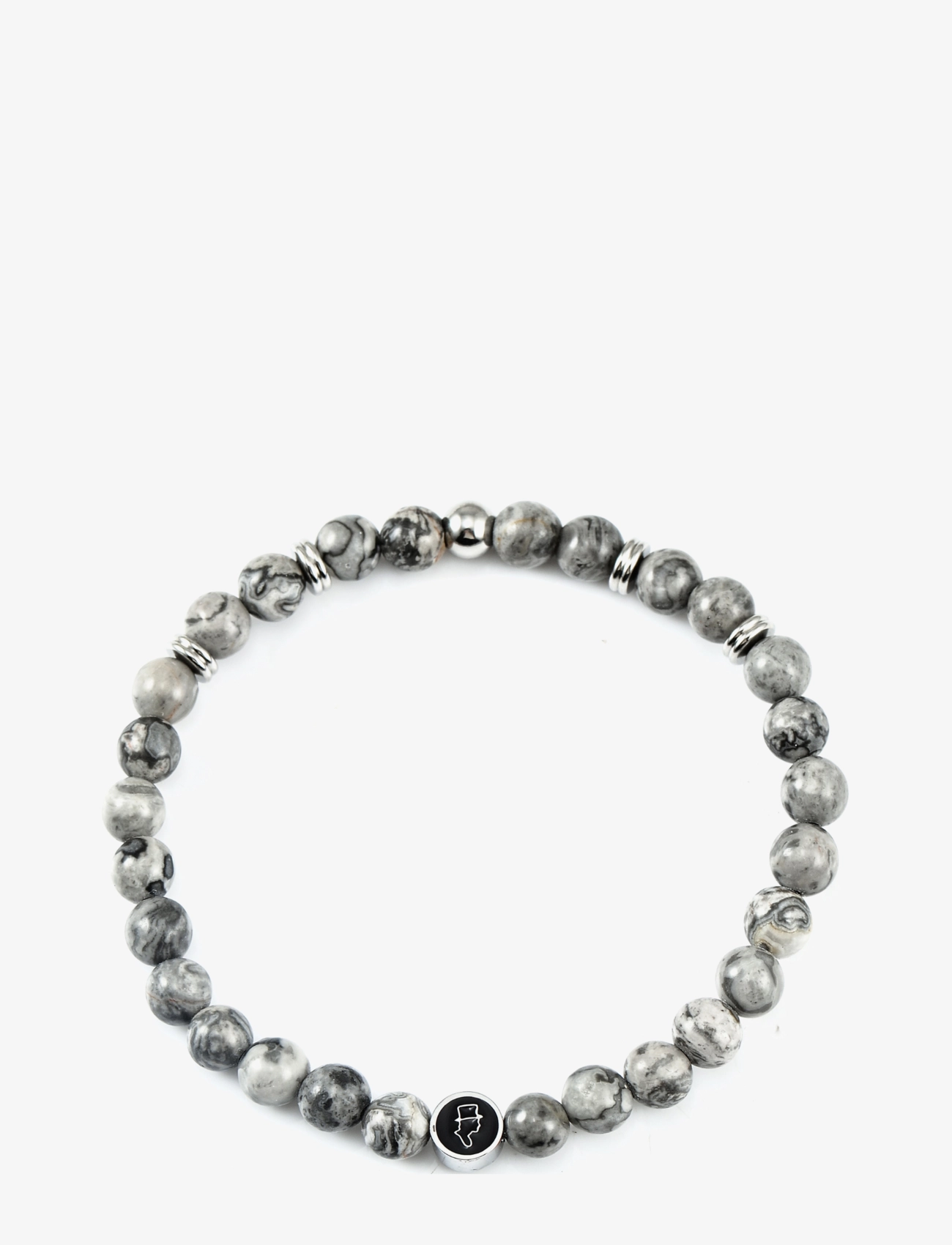 edd. Beads Bracelet 6Mm, L 21, Jewellery, Grau - Bracelets, Männerswear