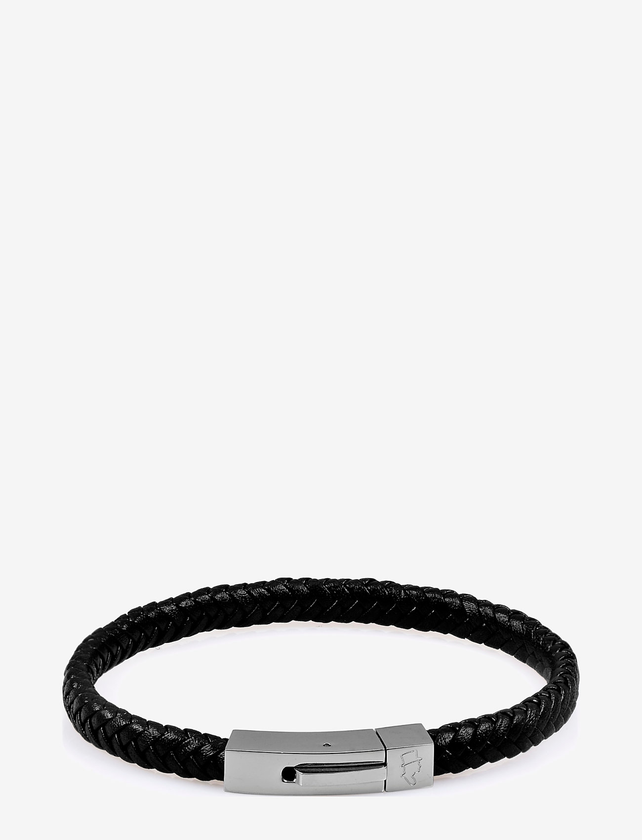 edd. - Leather Bracelet Singel - alhaisimmat hinnat - black - 0