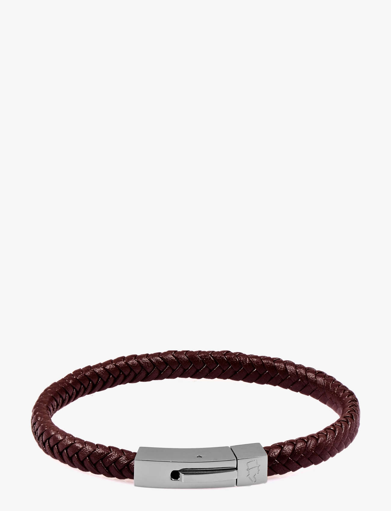EDD. Leder Armband Singel Braun - S 18 - Herren