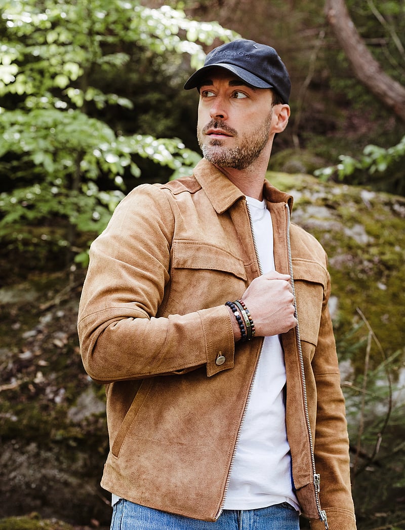 edd. - Leather Bracelet Singel - armbänder - green - 3