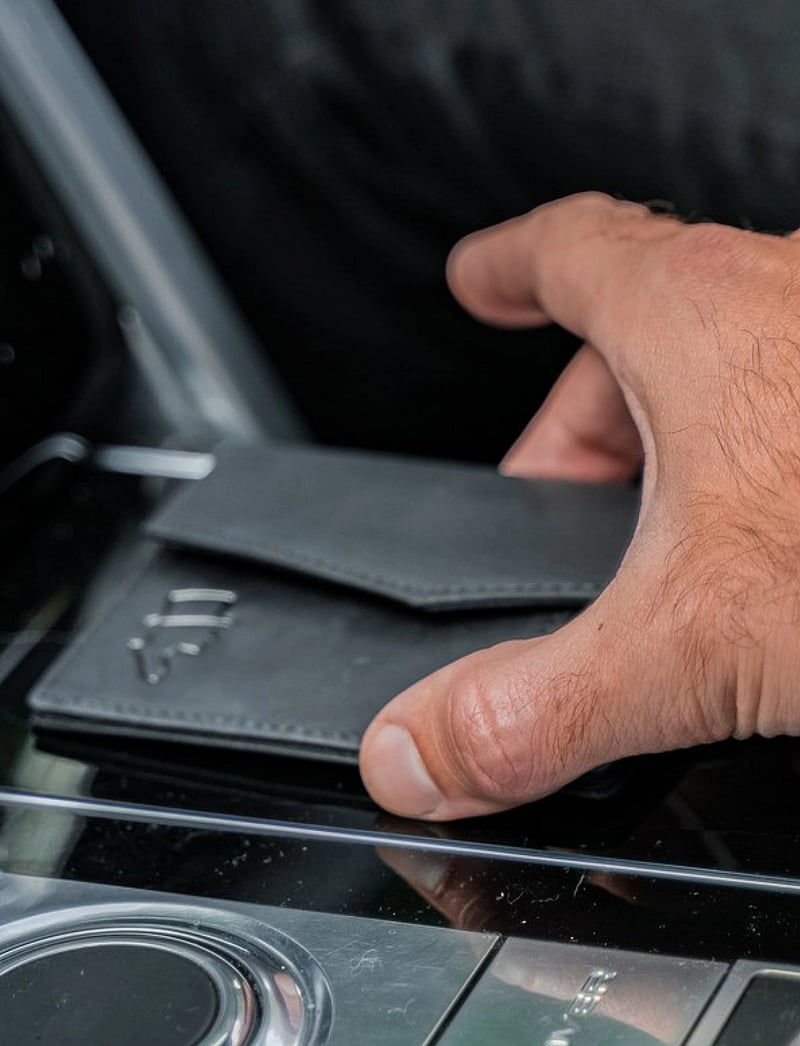 edd. - RFID Mini Wallet - portemonnaies - black - 0