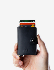 edd. - Aluminium Card Holder - karšu maki - black - 2