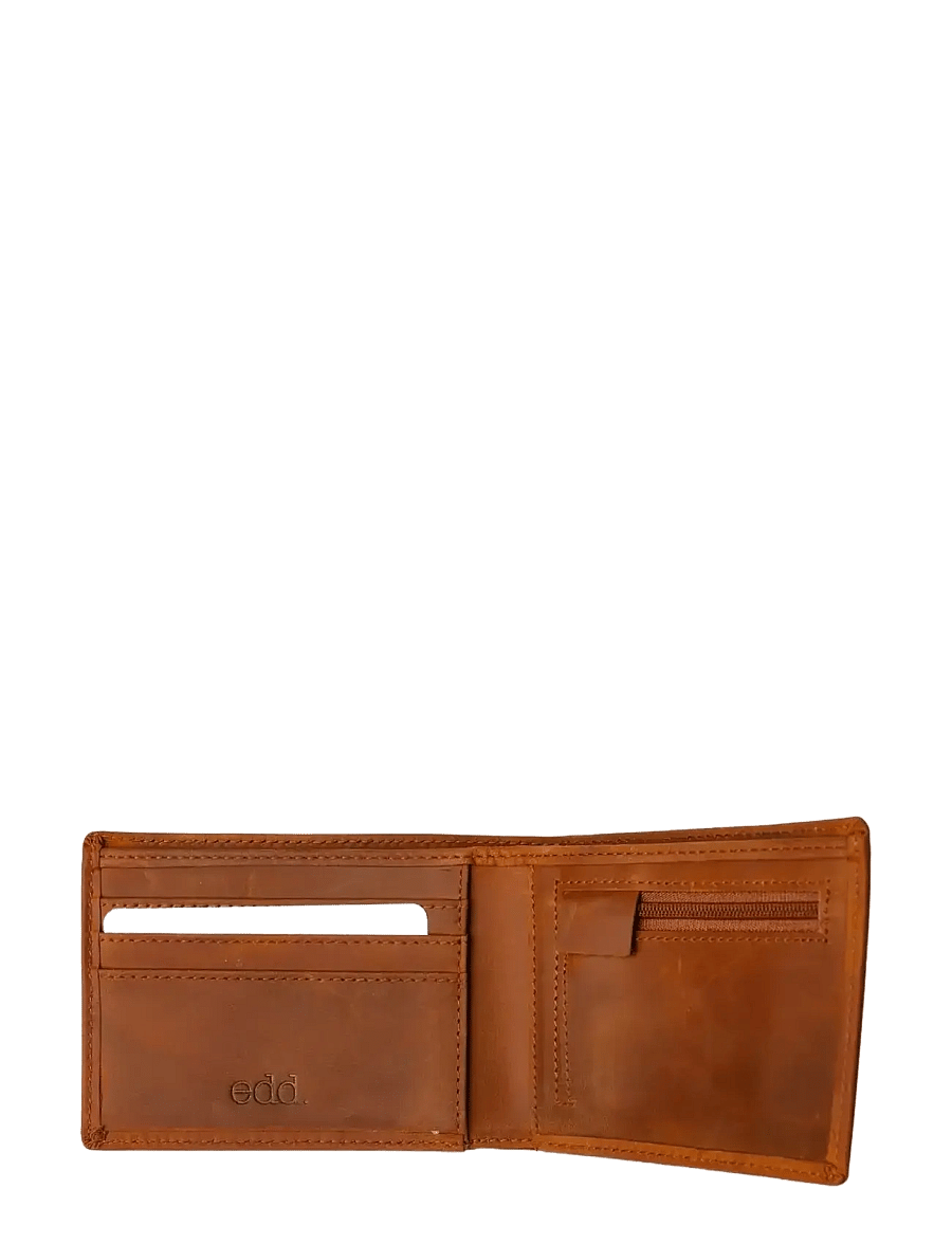 edd. - RFID Wallet - rahakotid - brown - 3