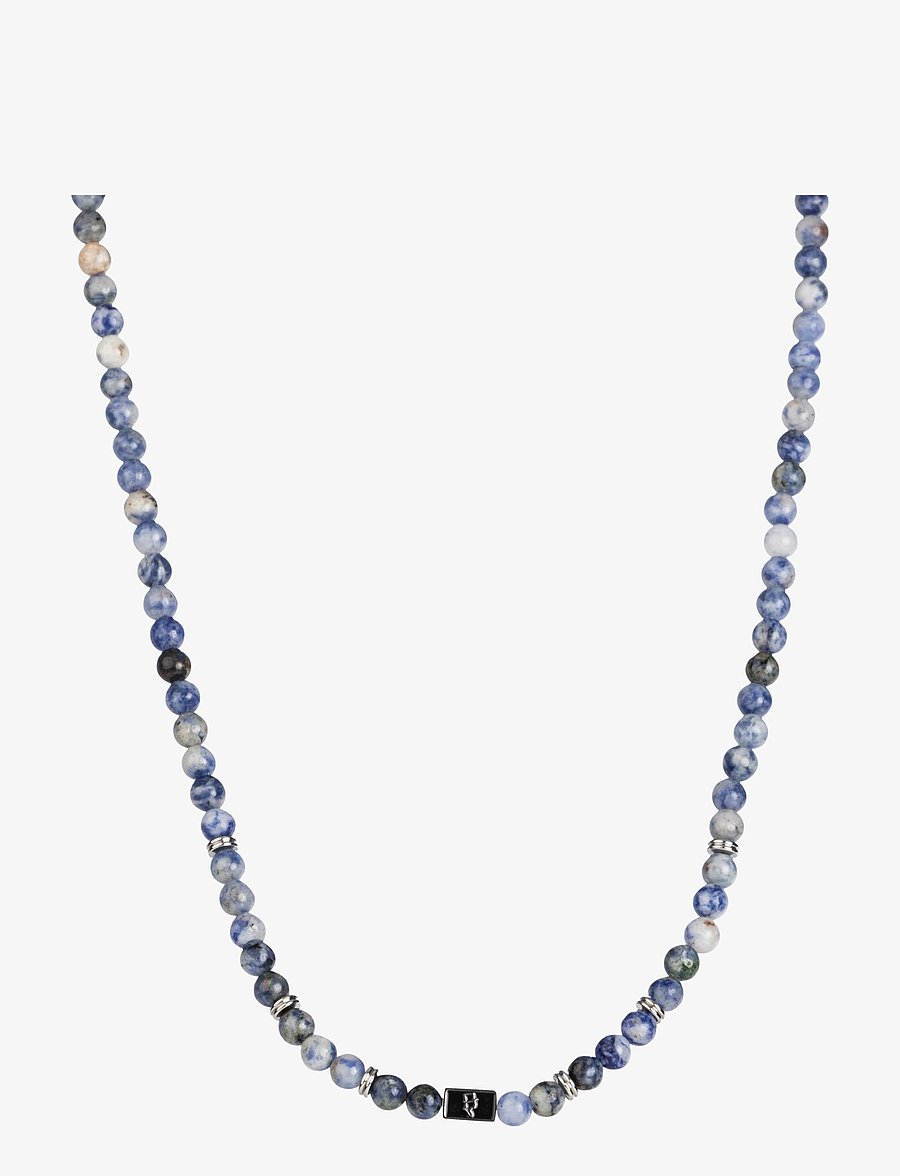 edd. - Beads Necklace 6mm - halsband - blue - 1