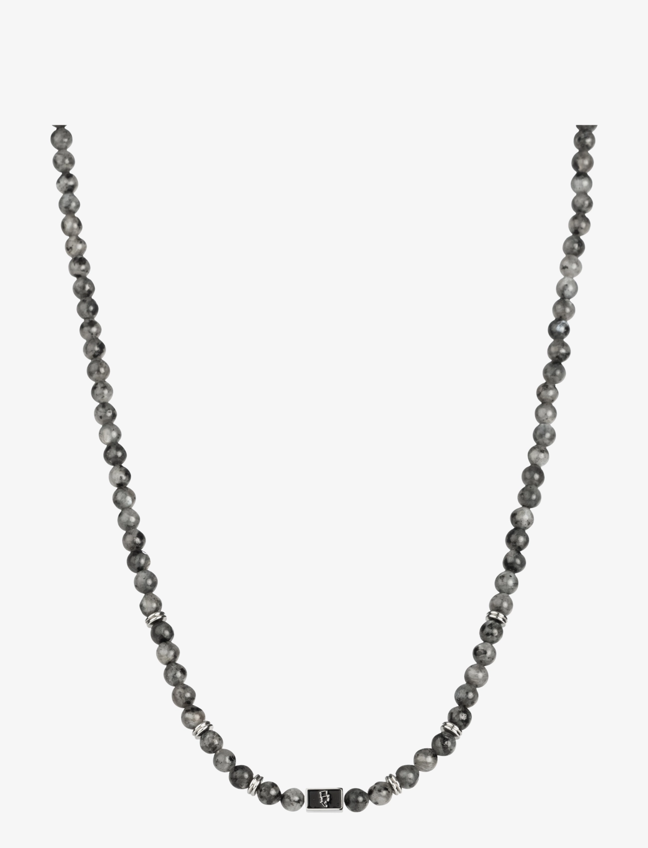 EDD. Beads Kette 6Mm Grau - 55-60CM - Herren