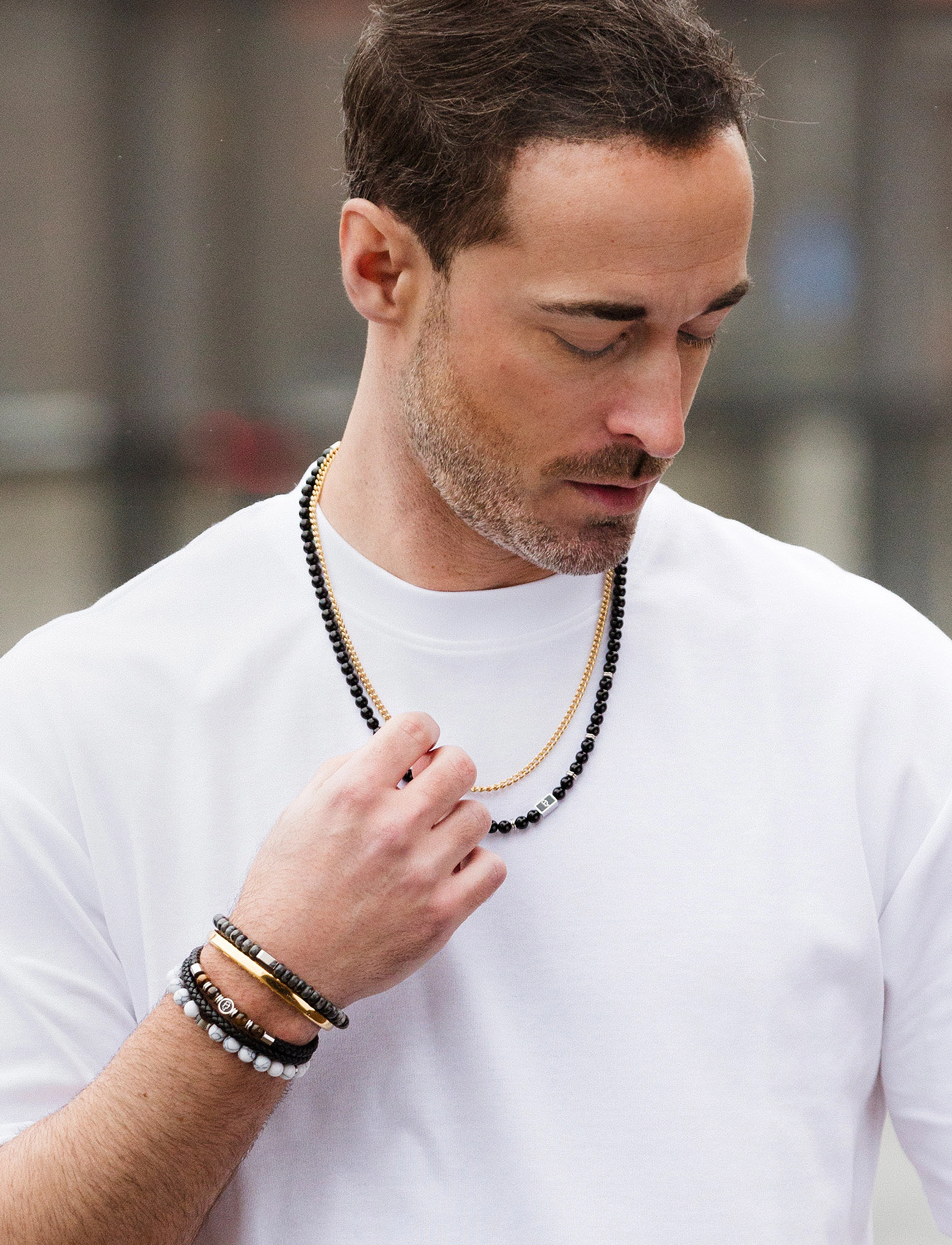 edd. Steel Necklace Shadow 3mm - Inspiration - GOLD / gold