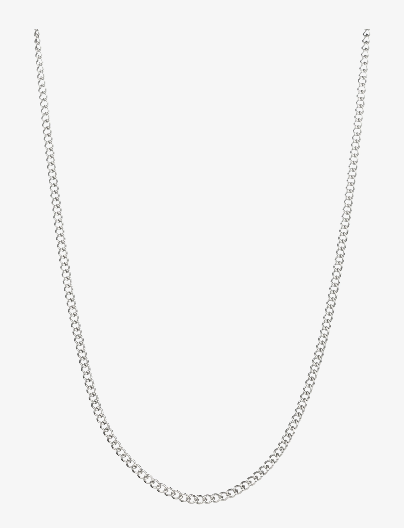 edd. Steel Necklace Shadow 3Mm, One Size, Silver, Smykker > Halskæder, Herre