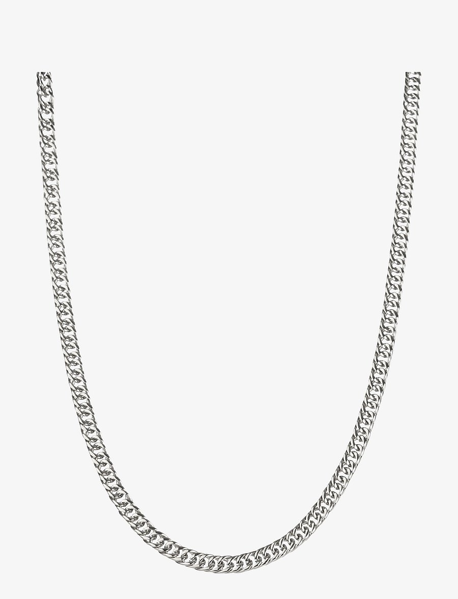 edd. - Steel Necklace Moon 6mm - halsketten - silver - 1