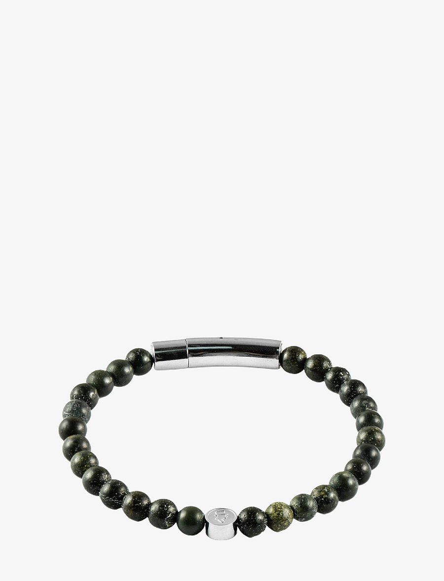 edd. - Beads/Buckle Bracelet 6mm - käevõrud - green - 0
