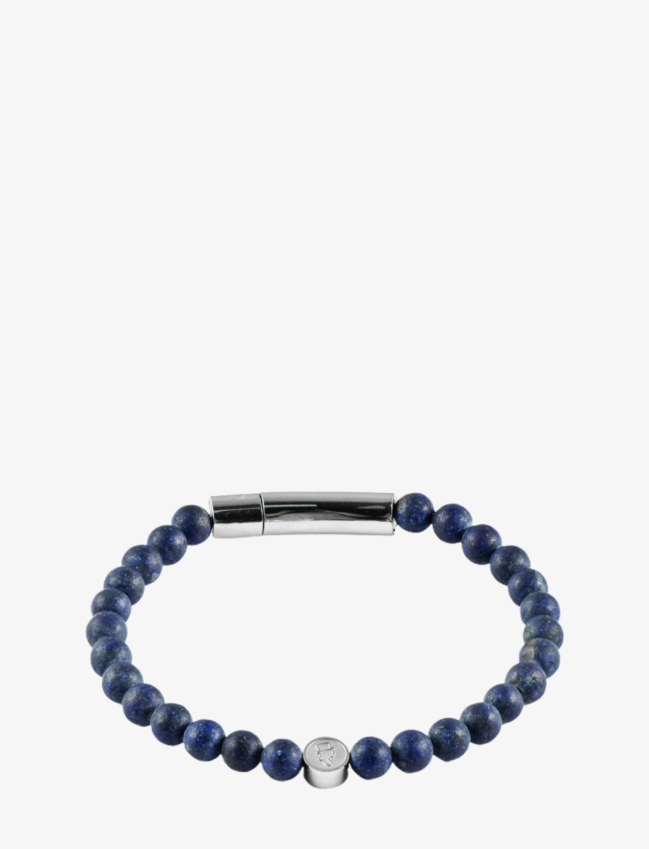 edd. Beads/Buckle Bracelet 6Mm, 5 cm, Jewellery, Blau - Bracelets, Männerswear
