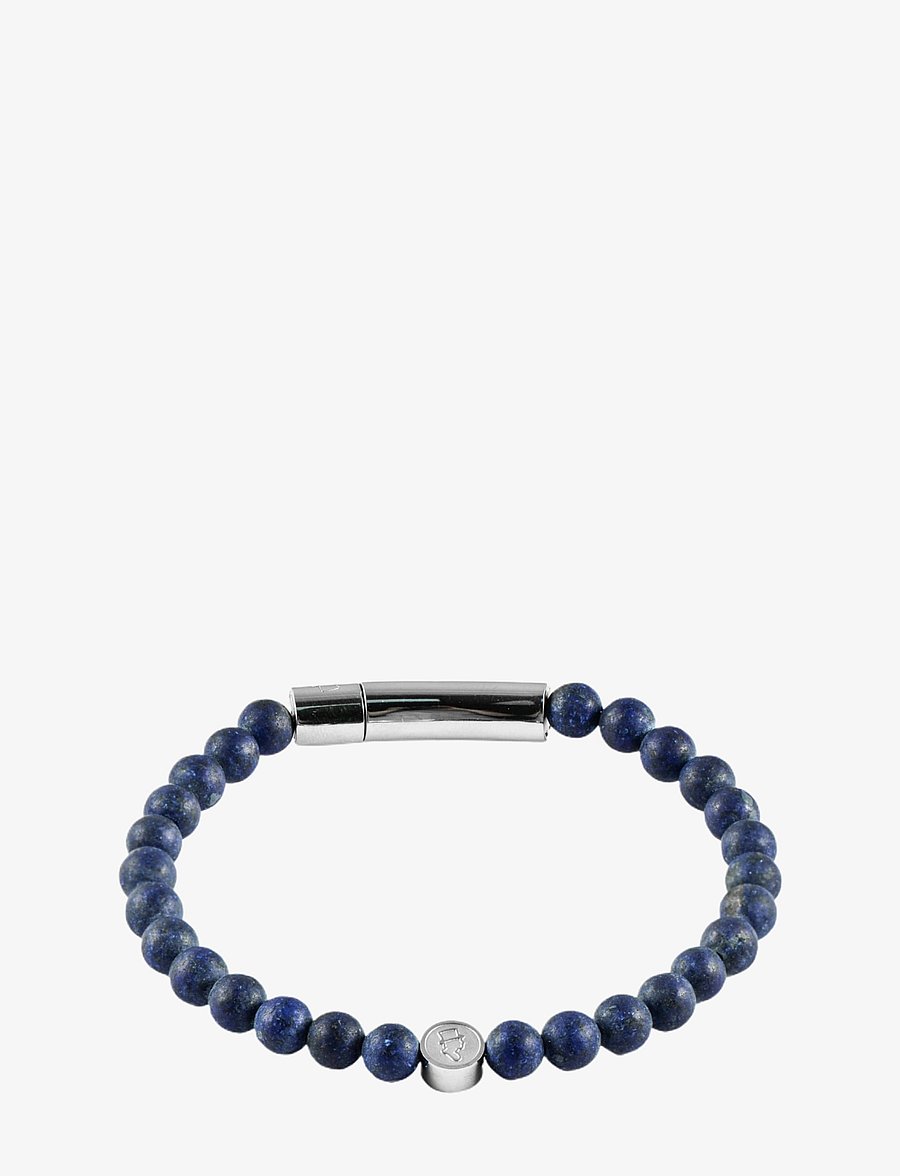 edd. - Beads/Buckle Bracelet 6mm - armbänder - navy - 0