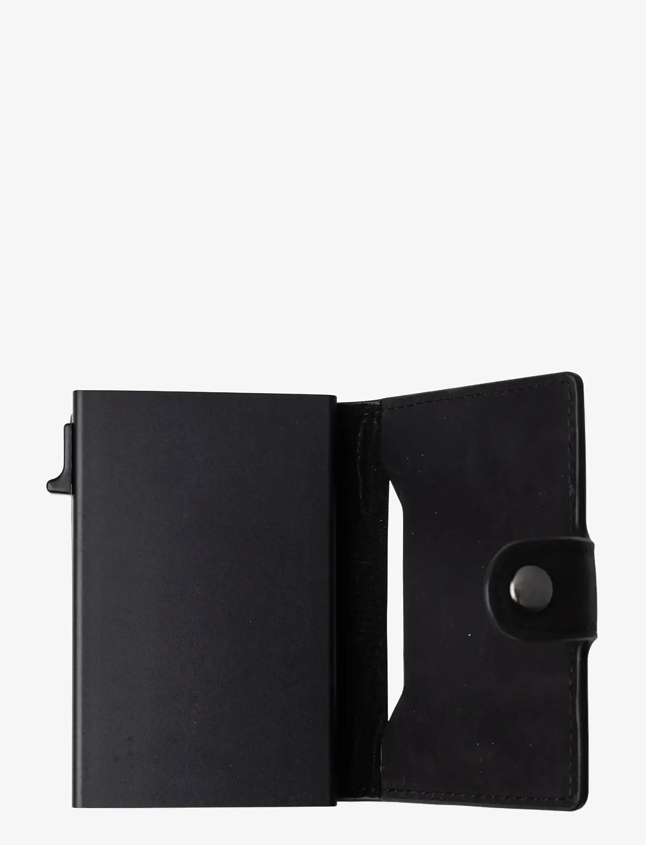 edd. - RFID Leather/Alu Card Holder - kartenetuis - black - 1