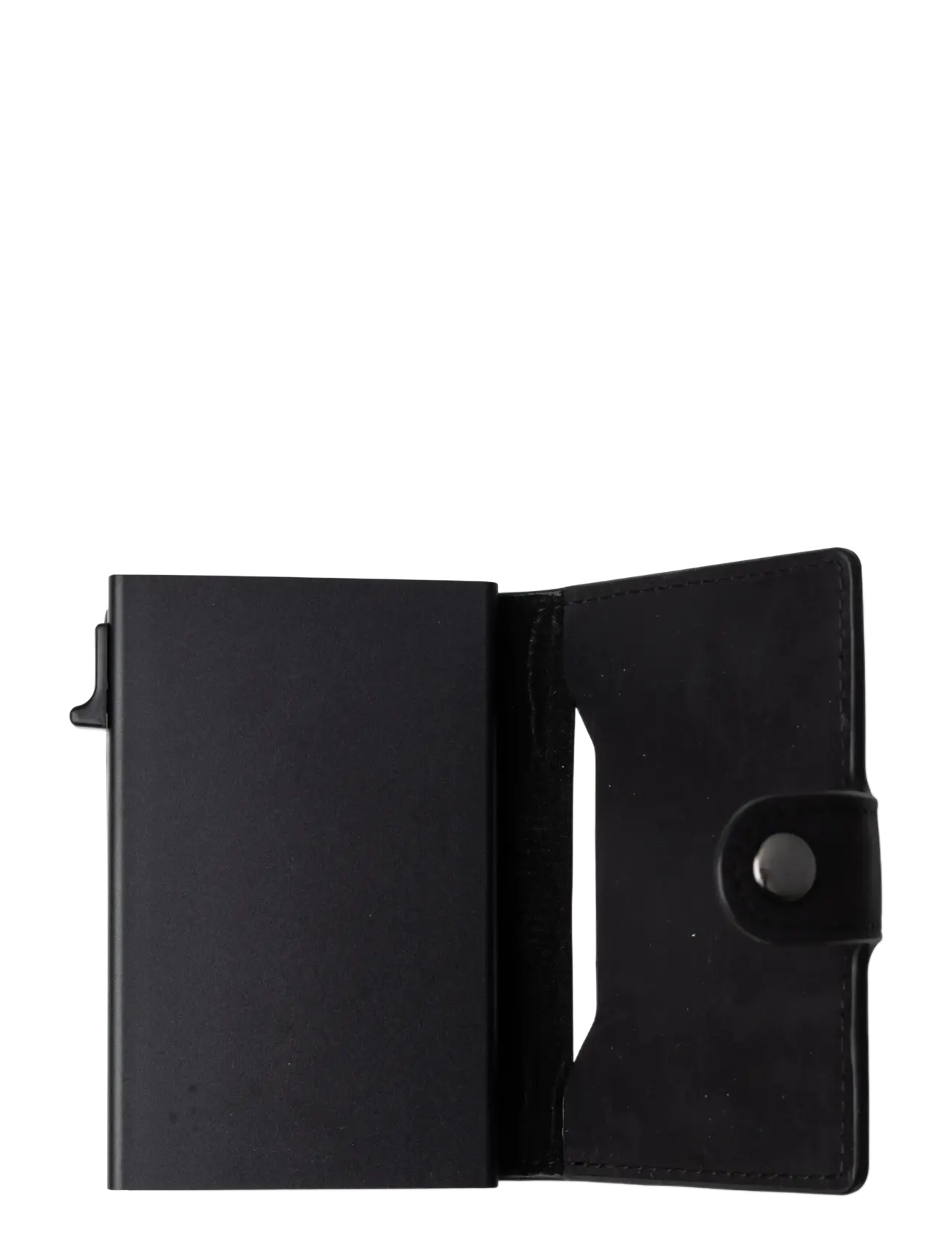 edd. - RFID Leather/Alu Card Holder - korthållare - black - 1