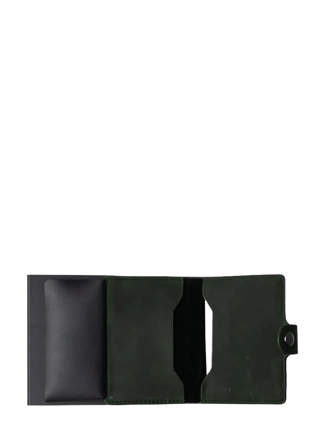 edd. - RFID Leather/Alu Card Holder - kaardihoidjad - green - 3