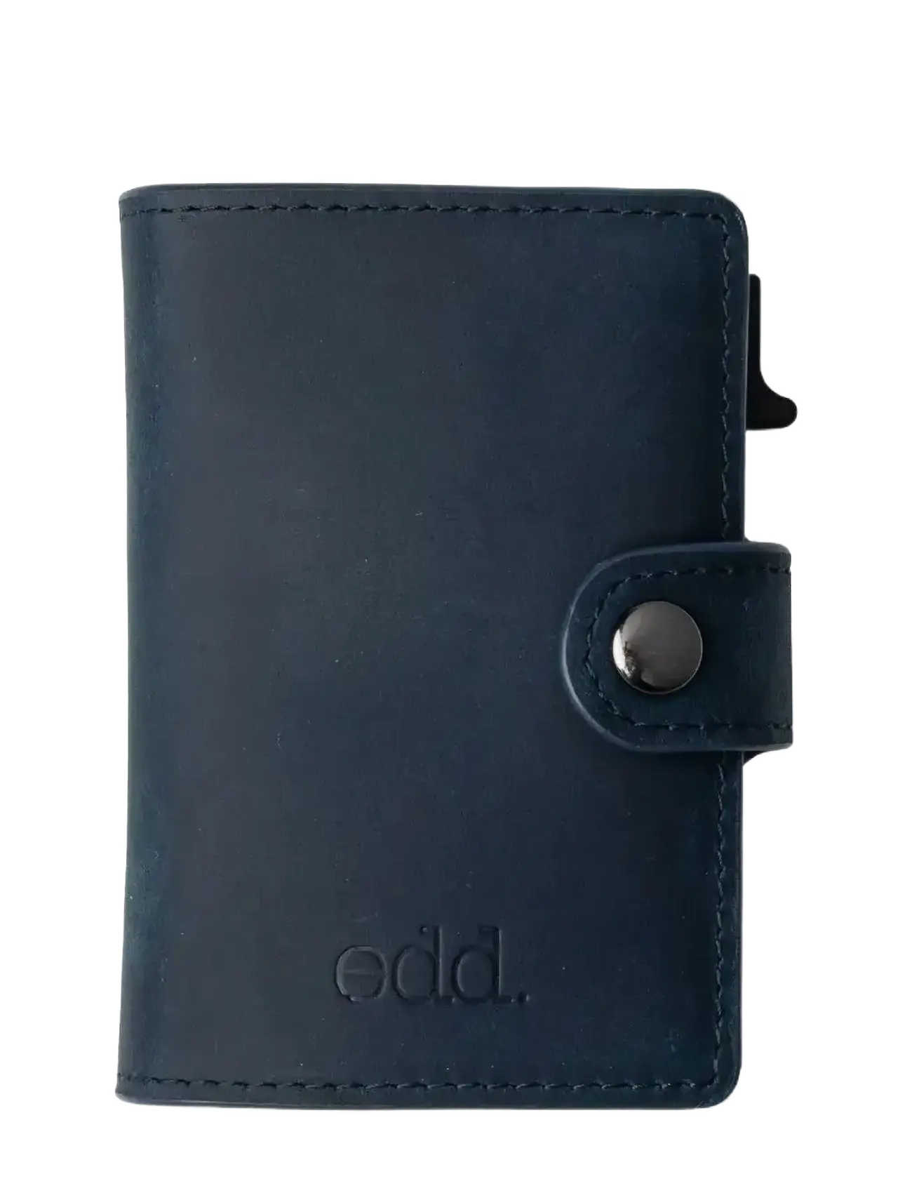 edd. Rfid Leather/Alu Card Holder, One Size, Wallets, Marineblau - Cardholder, Männerswear