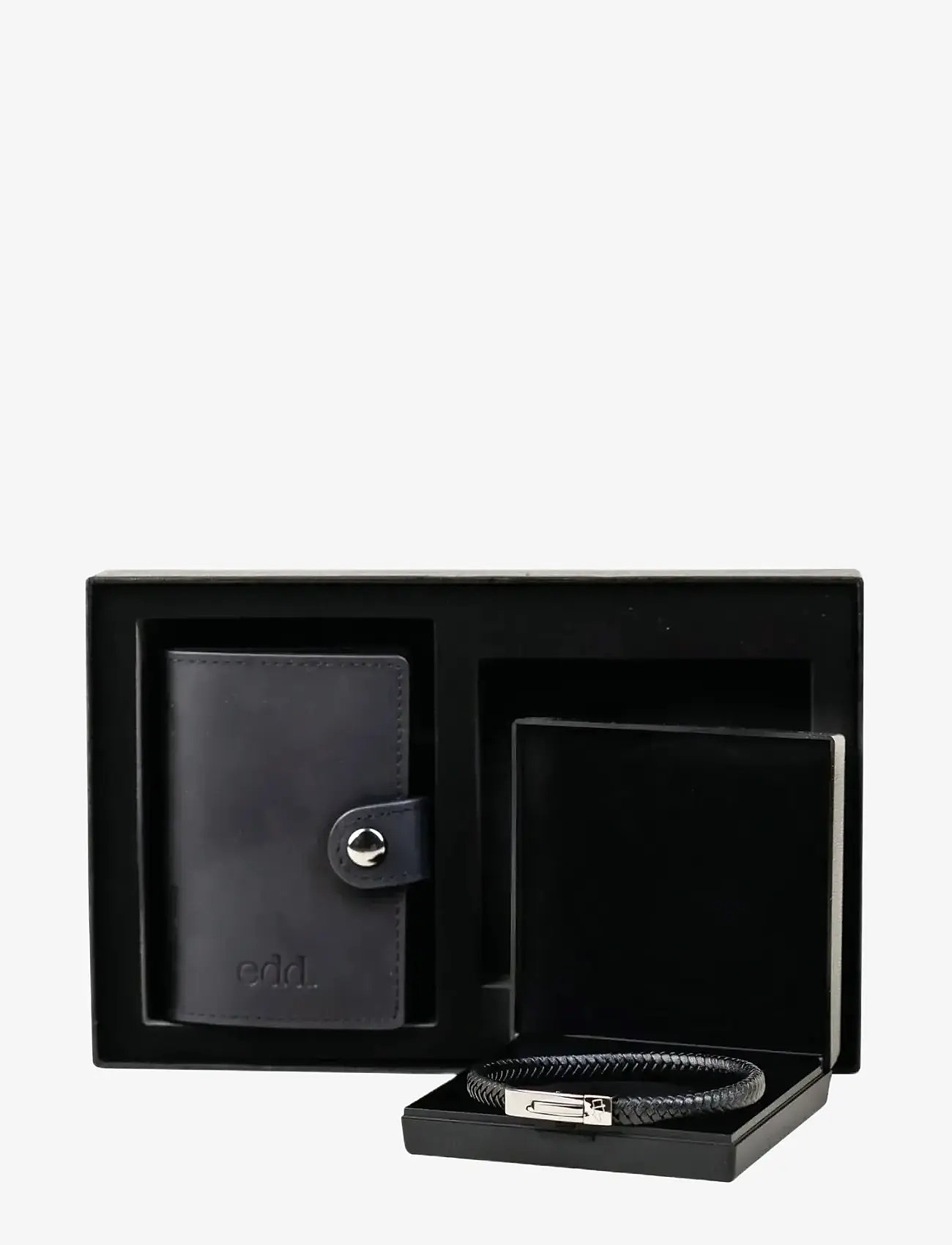 edd. - Gift Set Card Holder/Bracelet - bracelets - black - 0