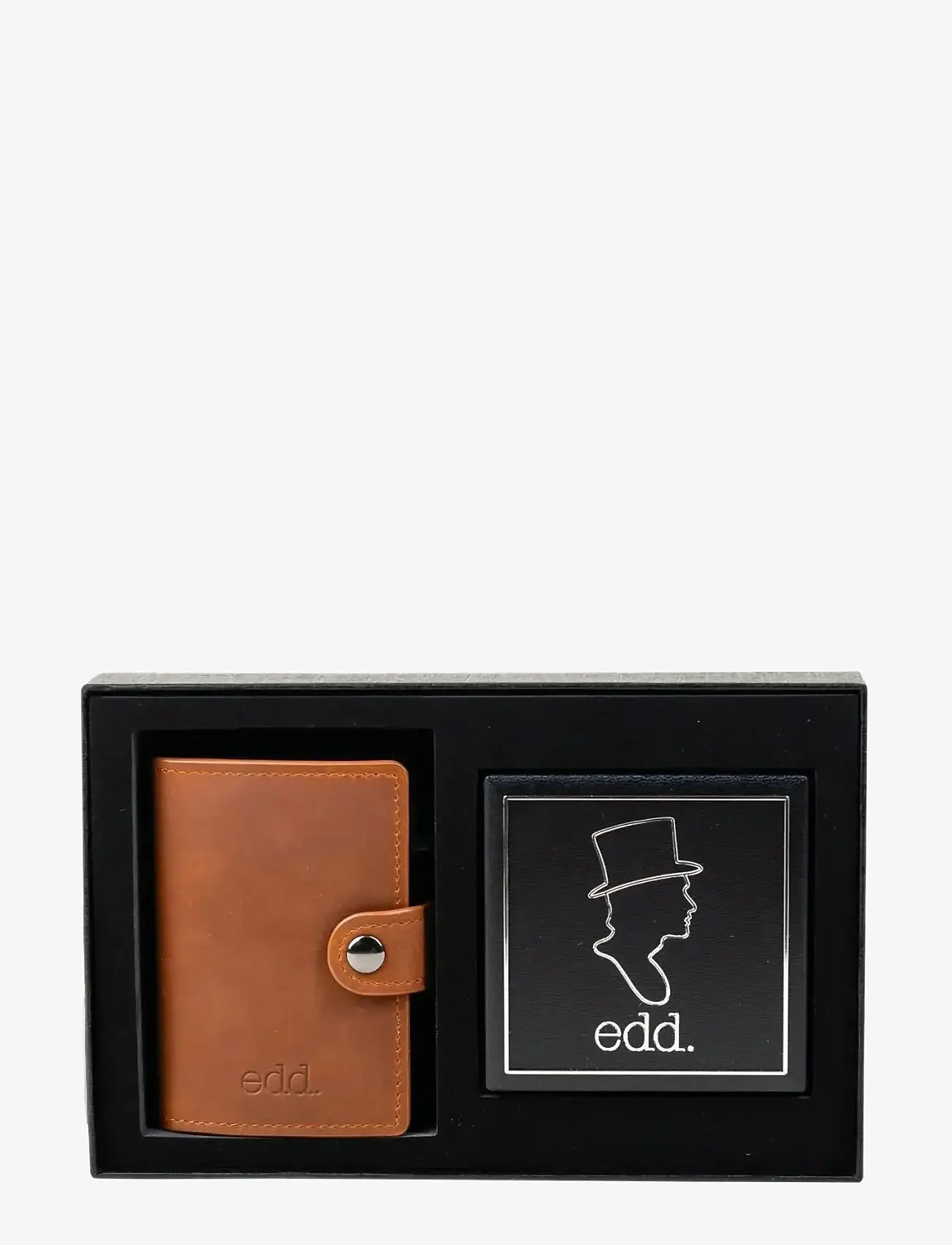 edd. - Gift Set Card Holder/Bracelet - armbänder - brown - 1